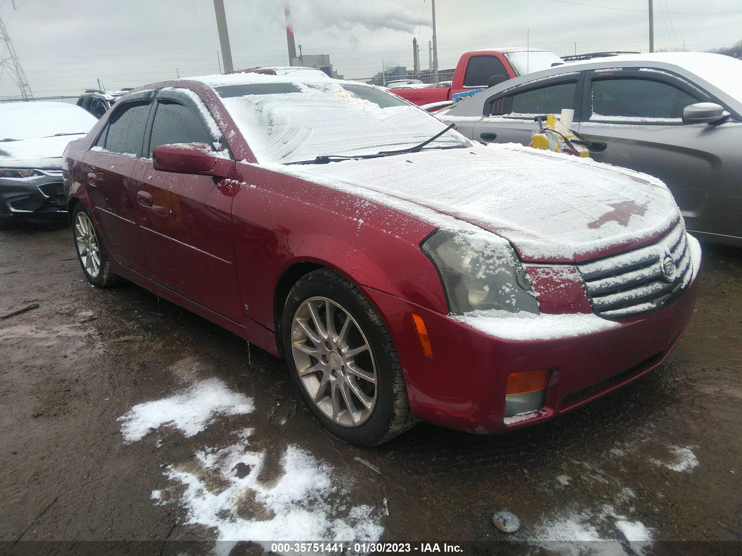 cadillac cts 2006 1g6dp577160170909