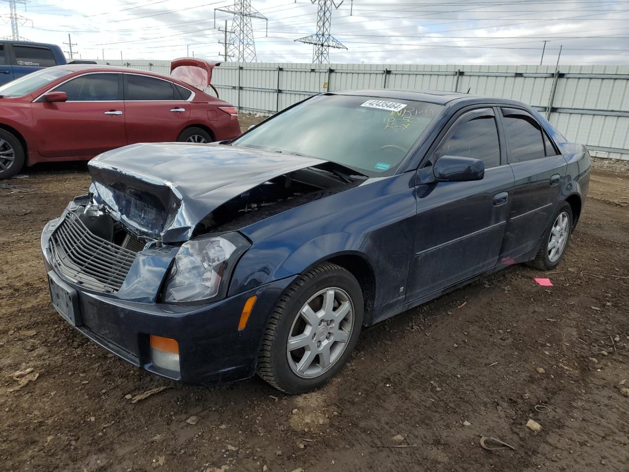 cadillac cts 2007 1g6dp577270107982