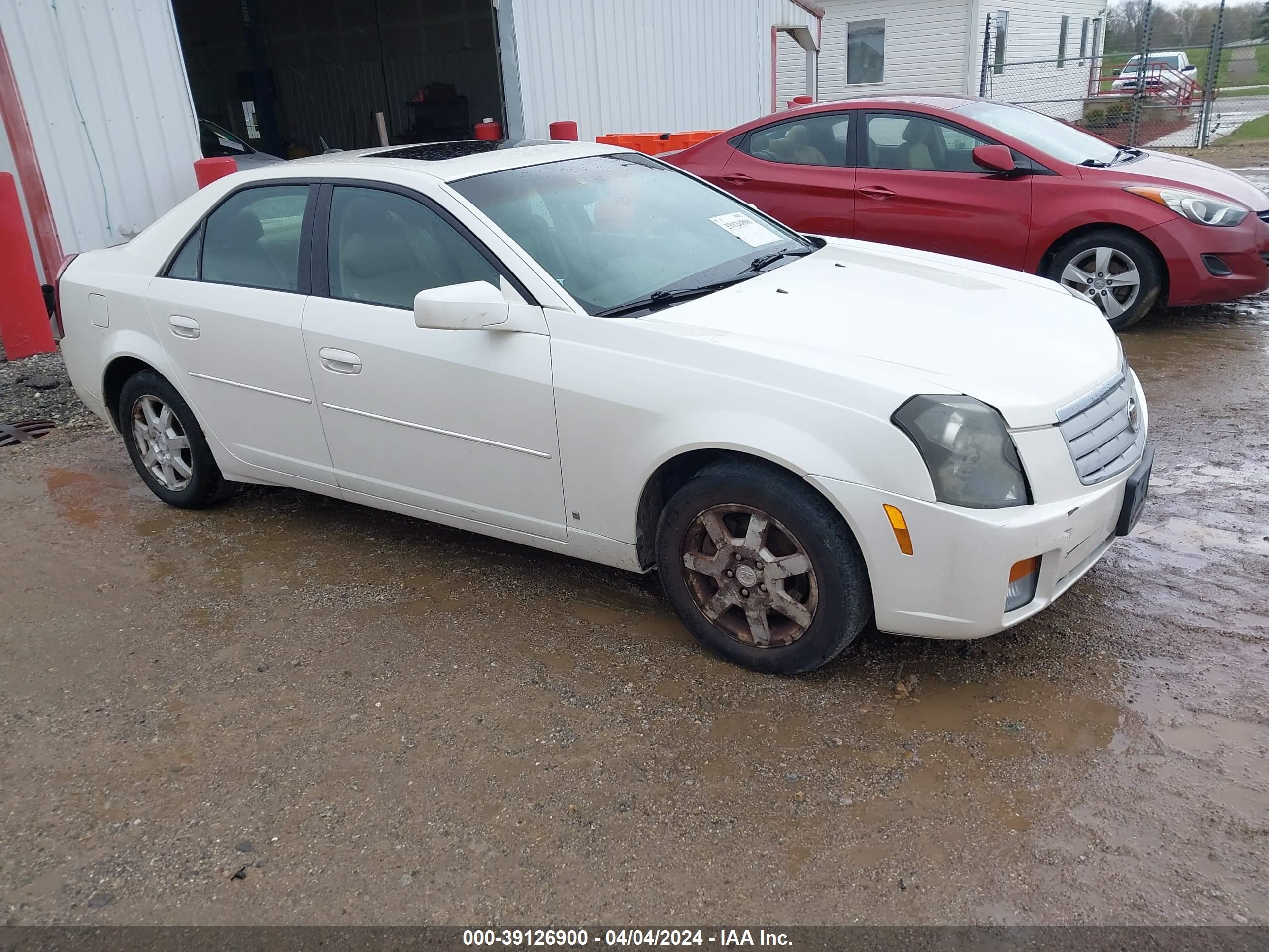 cadillac cts 2007 1g6dp577370102063