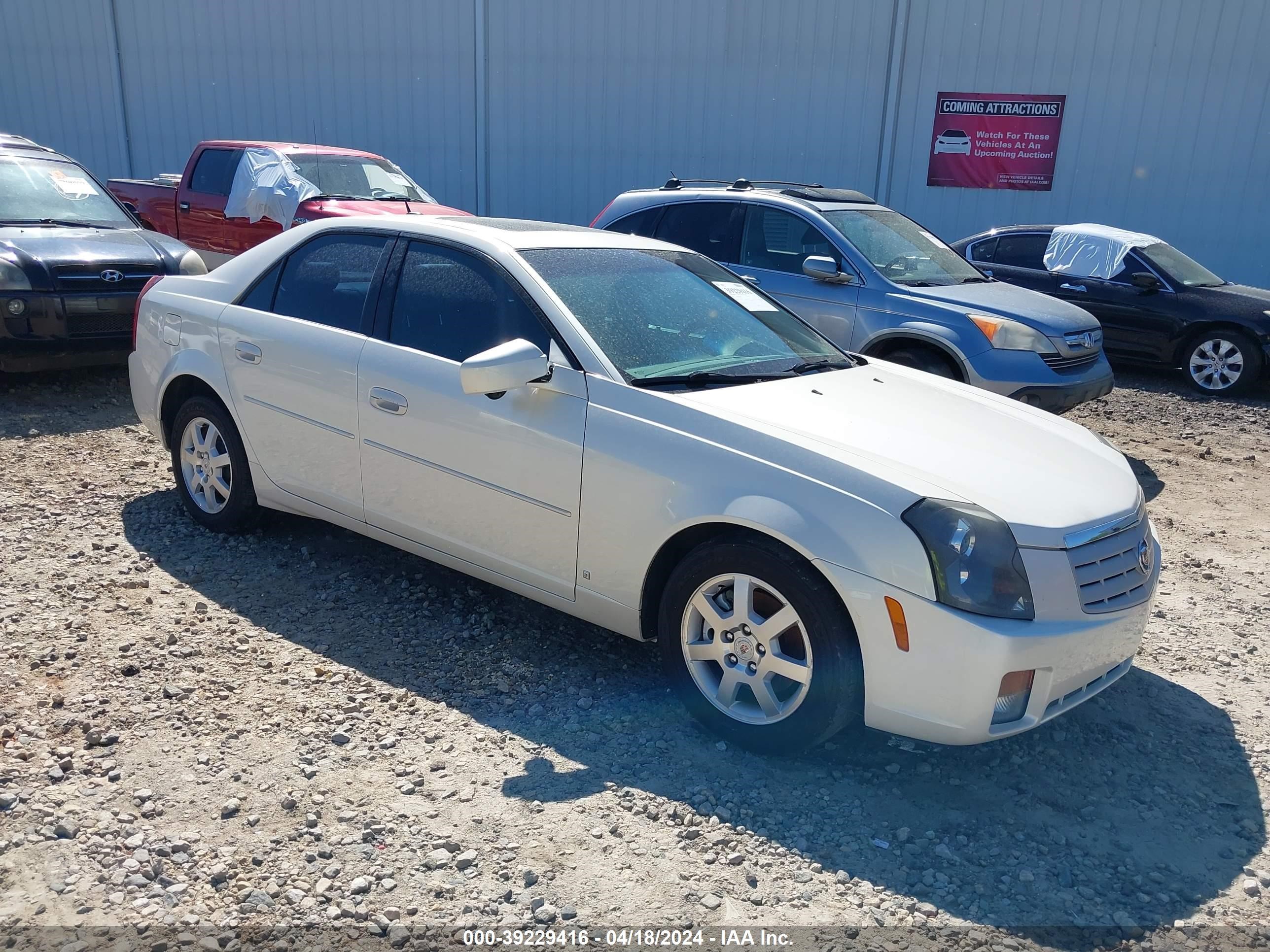 cadillac cts 2007 1g6dp577370188720