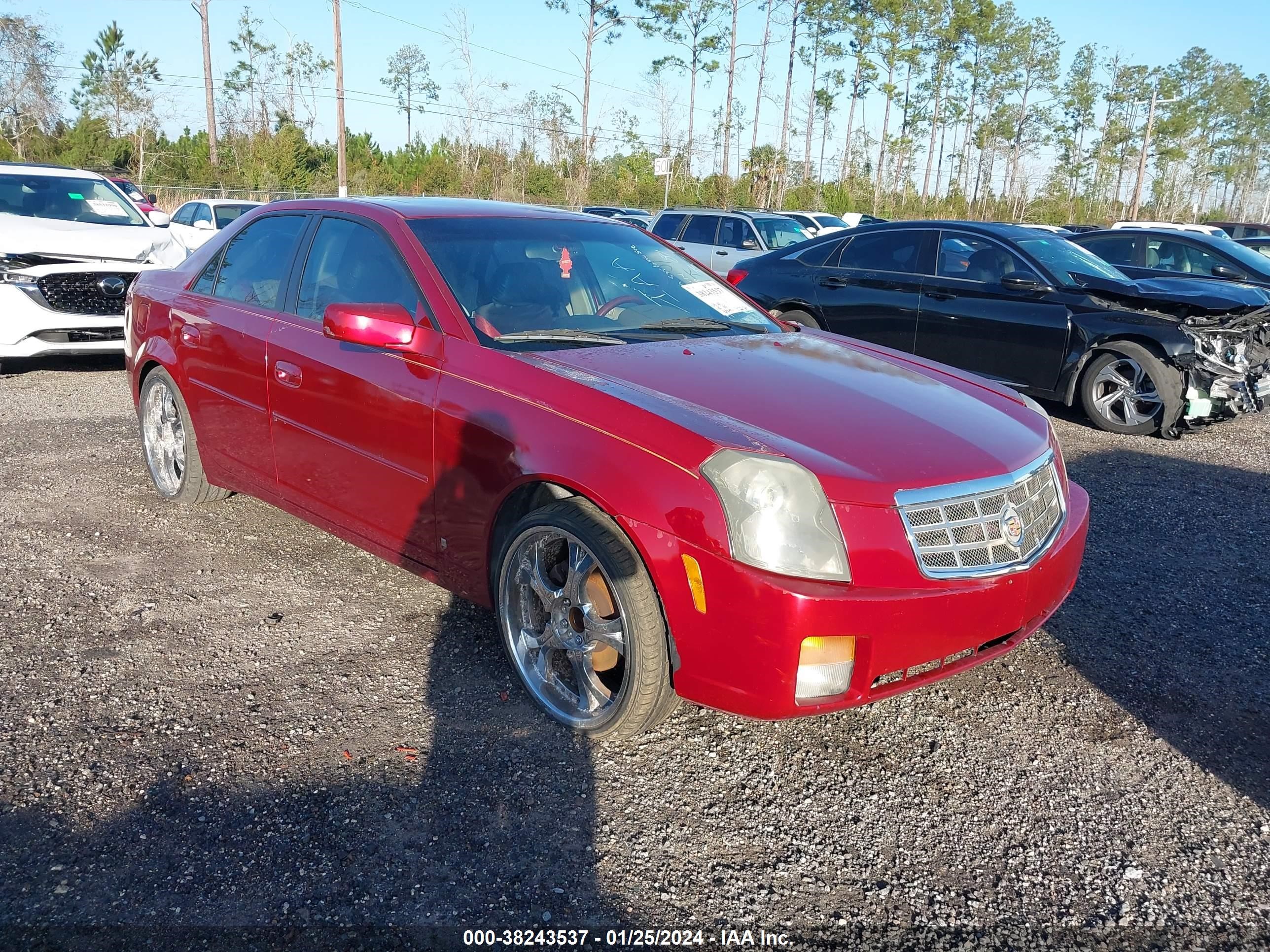 cadillac cts 2007 1g6dp577570120984