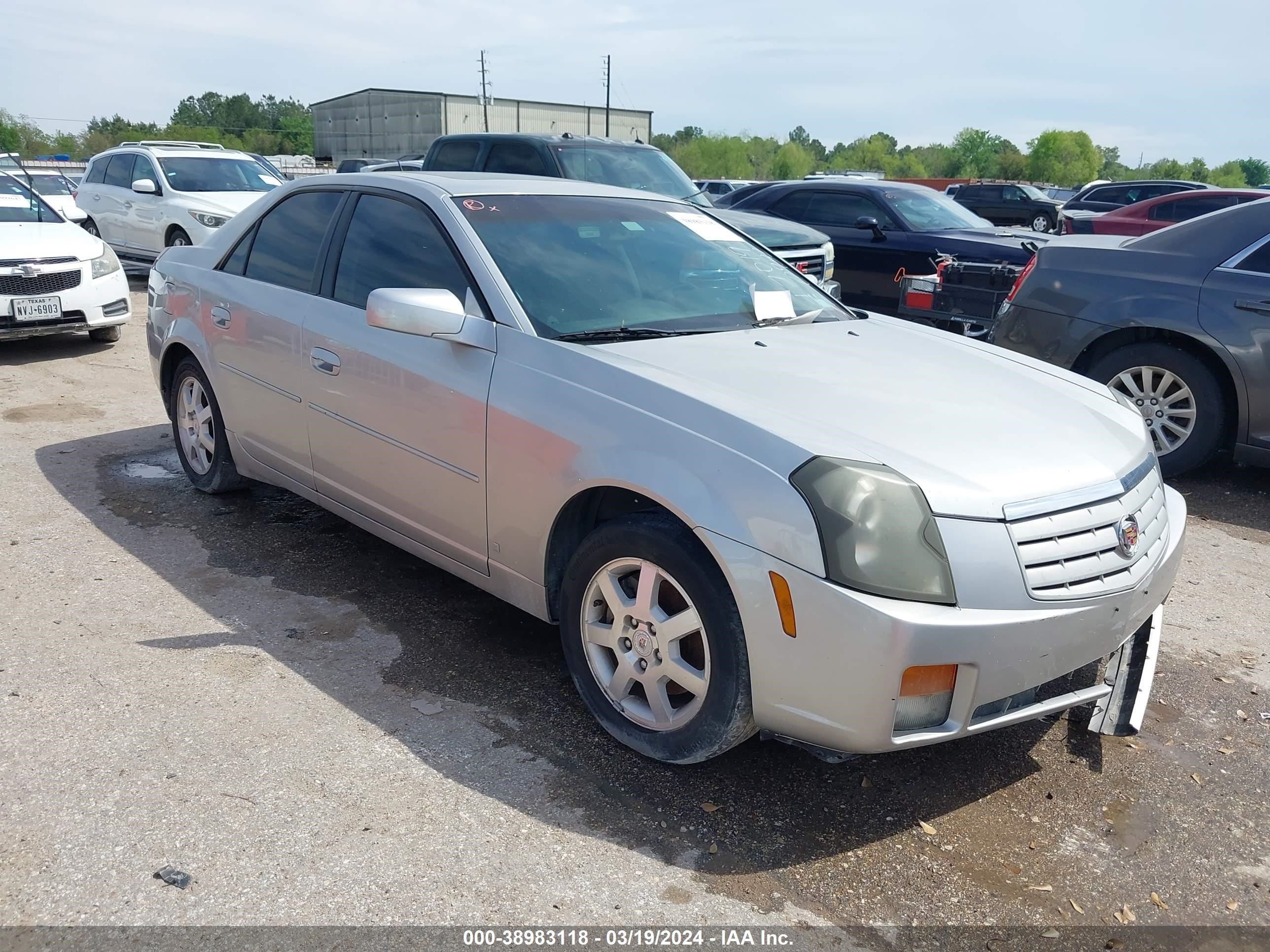 cadillac cts 2007 1g6dp577670190932