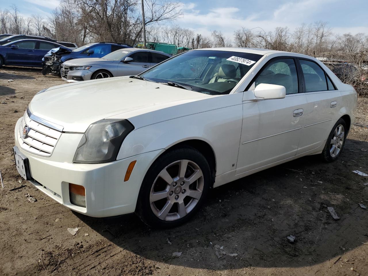 cadillac cts 2007 1g6dp577770109646