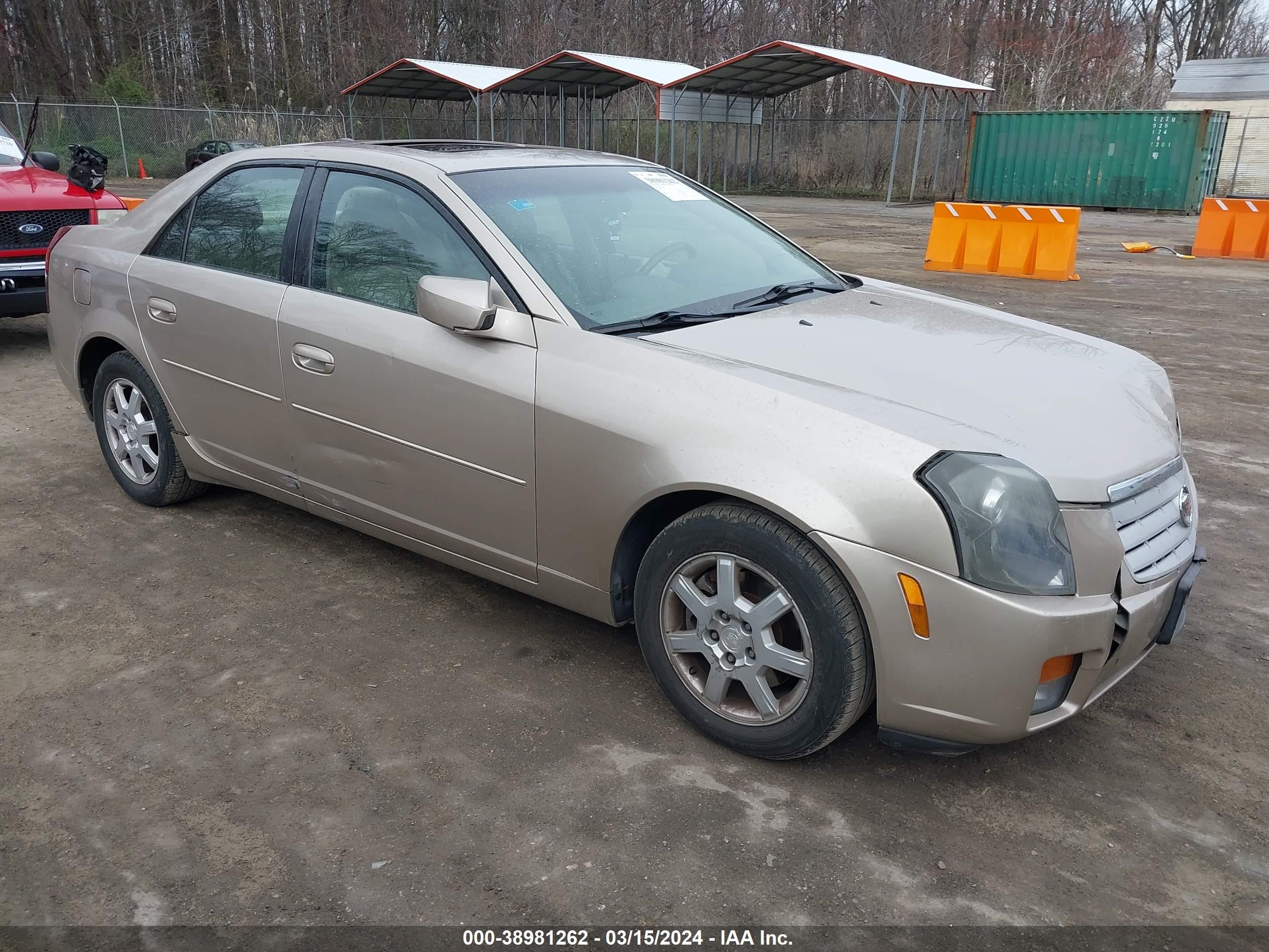 cadillac cts 2006 1g6dp577860154626