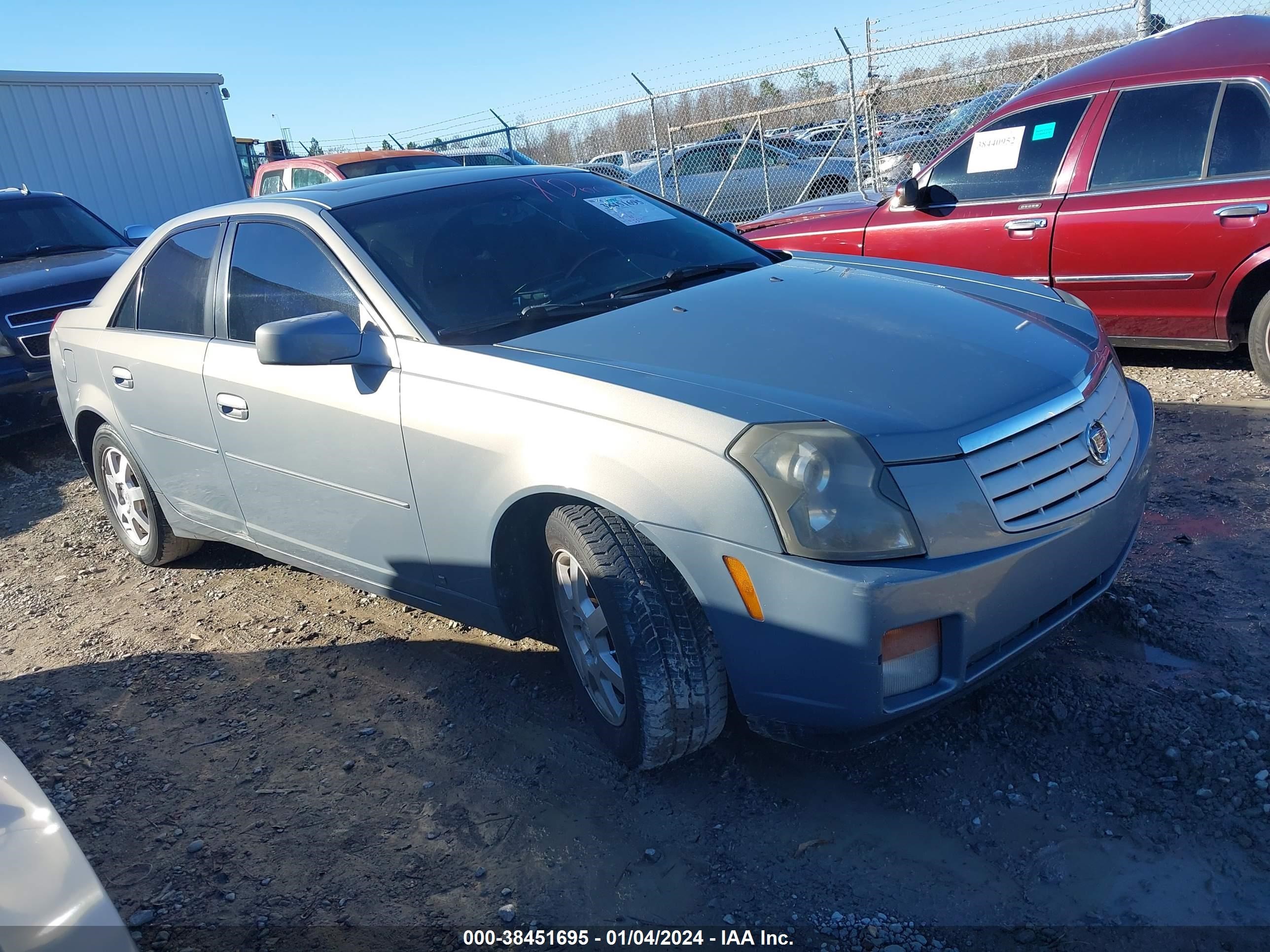 cadillac cts 2007 1g6dp577870146981