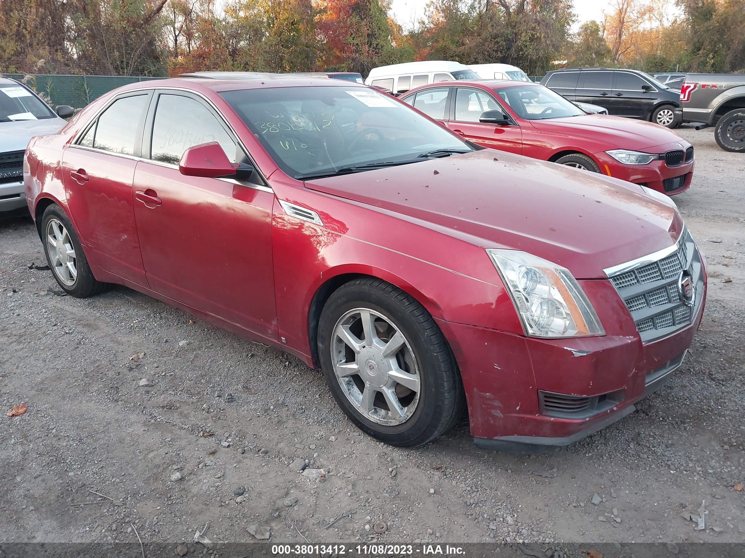 cadillac cts 2008 1g6dp57v380113970