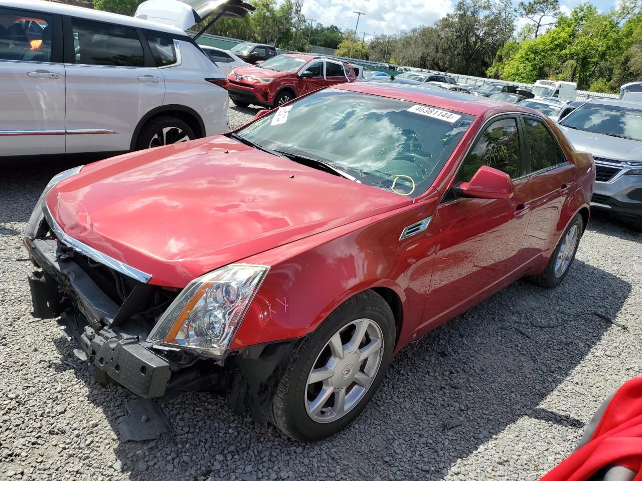 cadillac cts 2008 1g6dp57v580114537