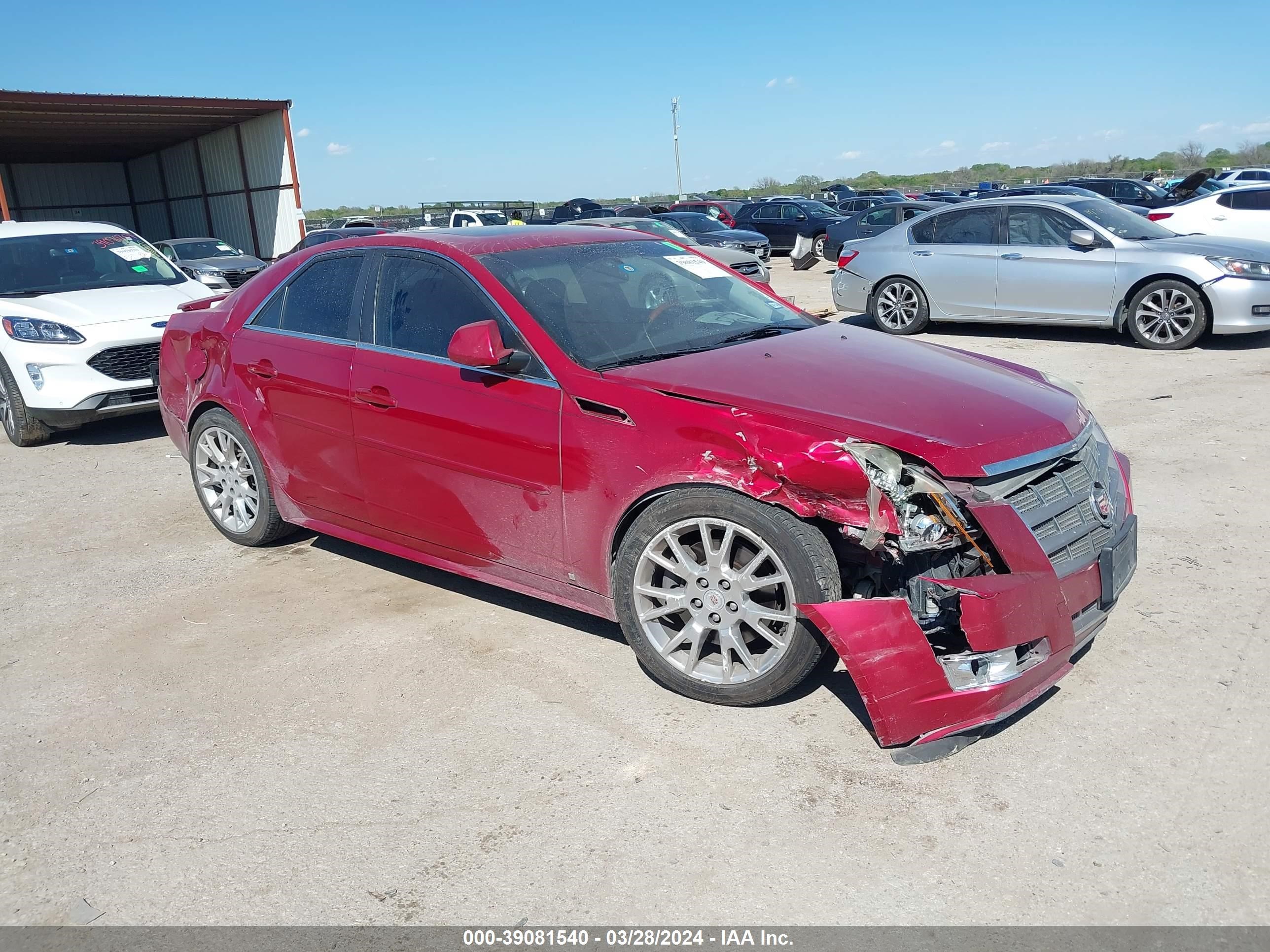 cadillac cts 2010 1g6dp5ev3a0102931