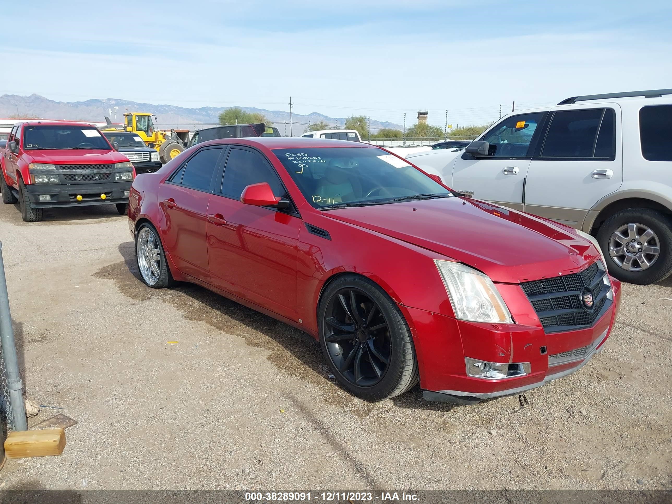 cadillac cts 2008 1g6dr57v080209291