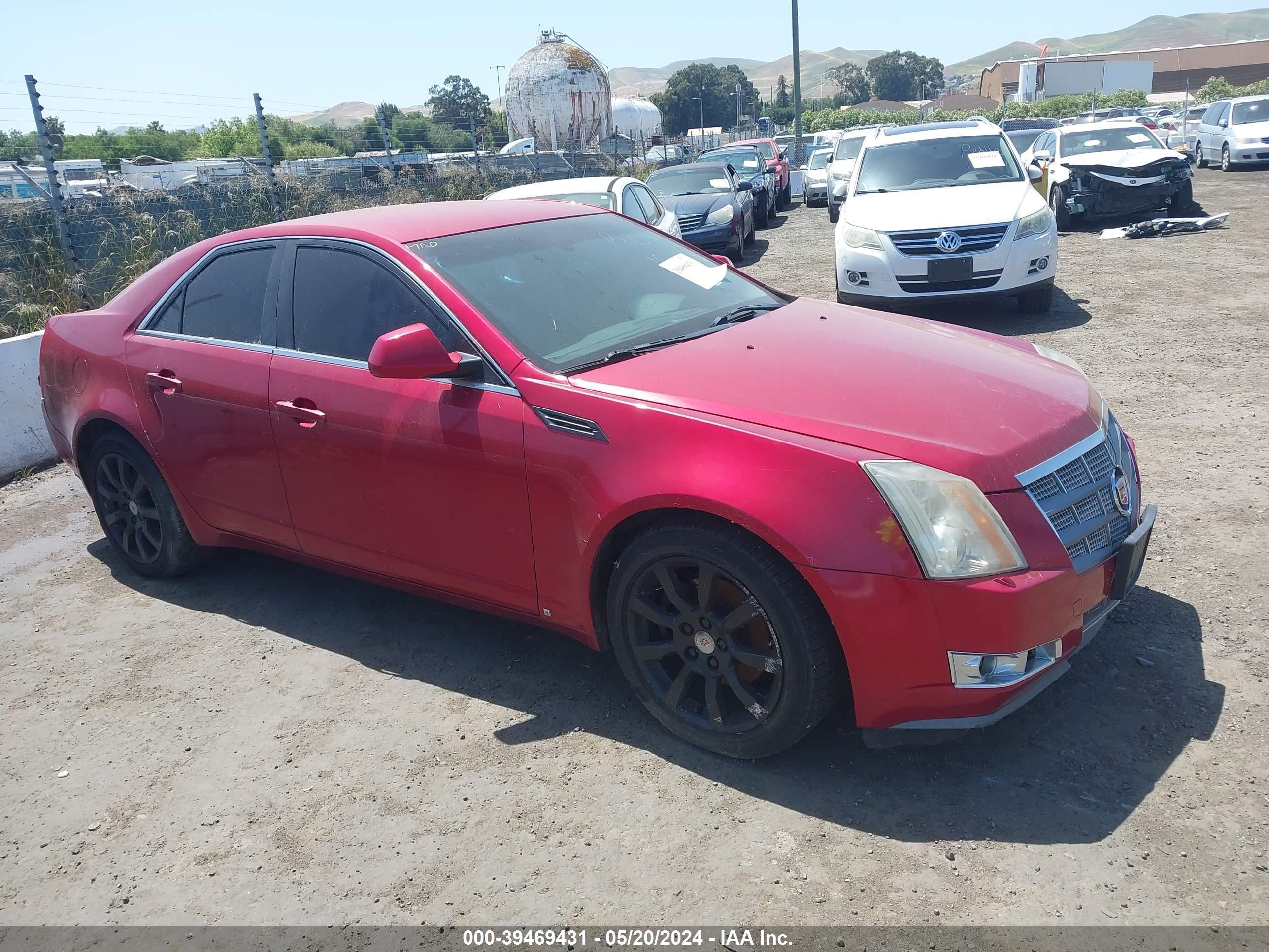 cadillac cts 2008 1g6dr57v380166582