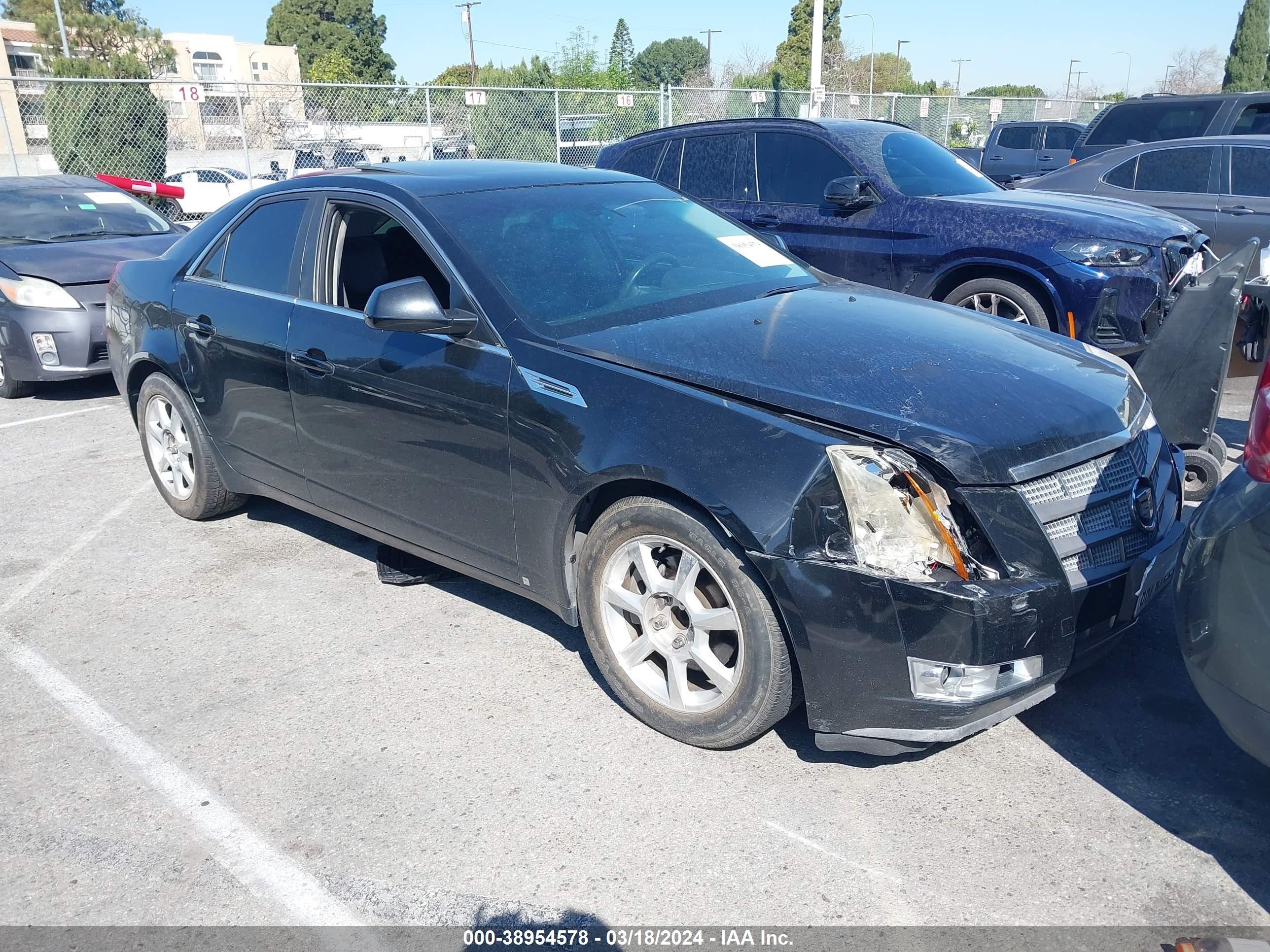 cadillac cts 2008 1g6dr57v480171483