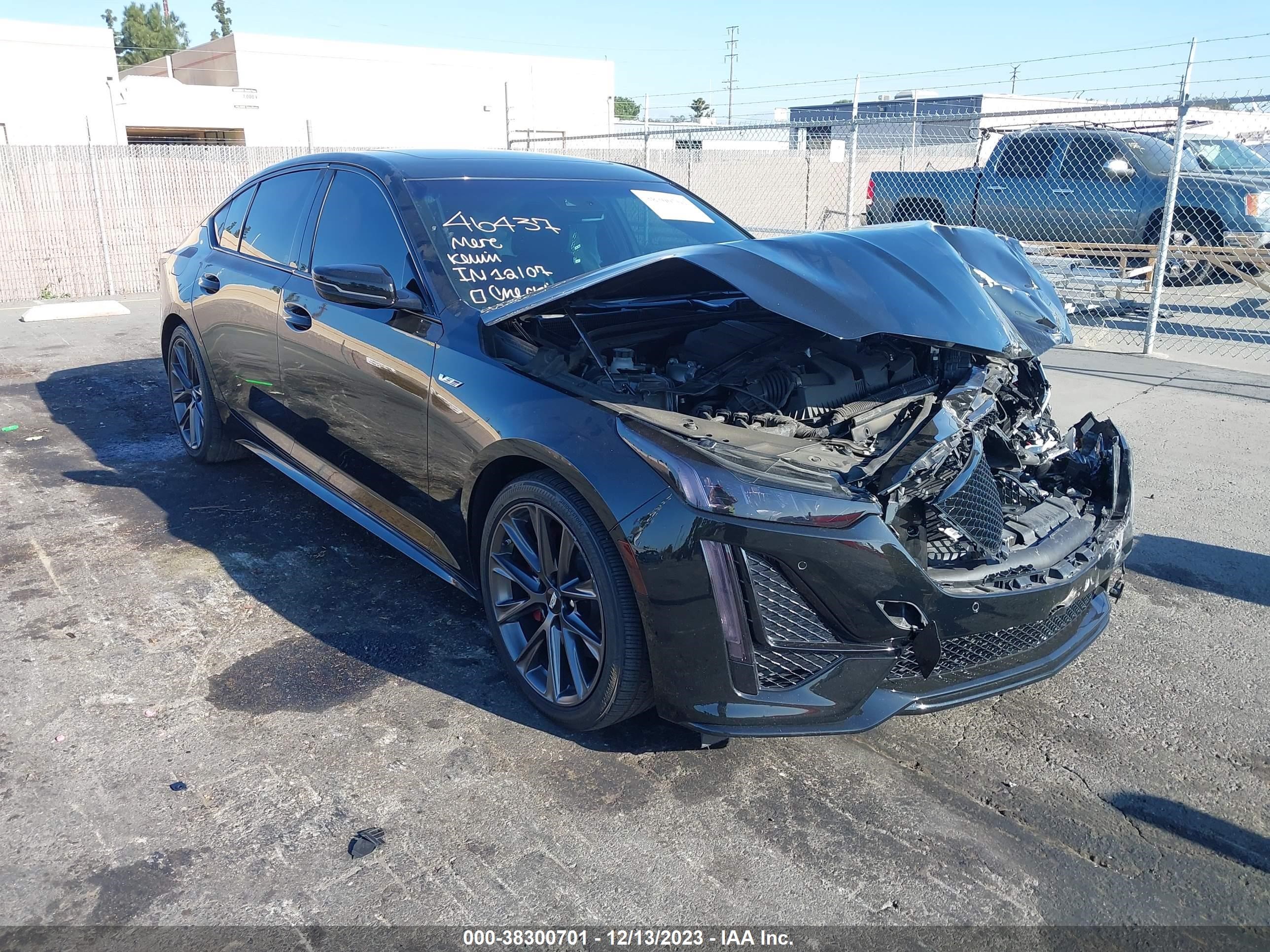 cadillac ct5-v 2022 1g6dr5rw3n0114760