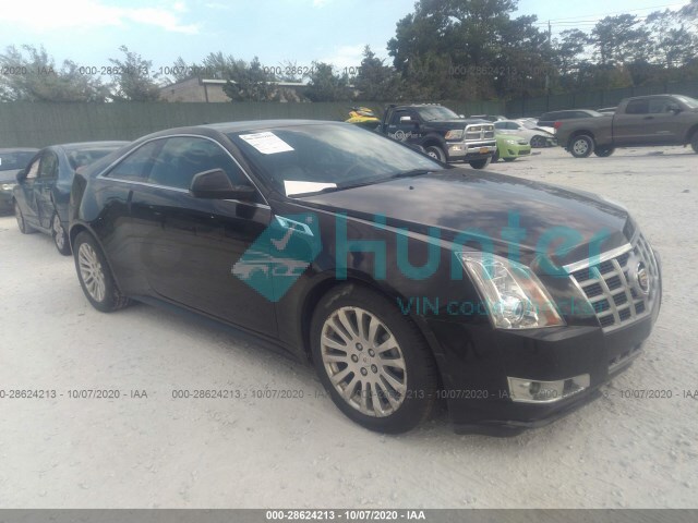 cadillac cts coupe 2012 1g6ds1e35c0107685