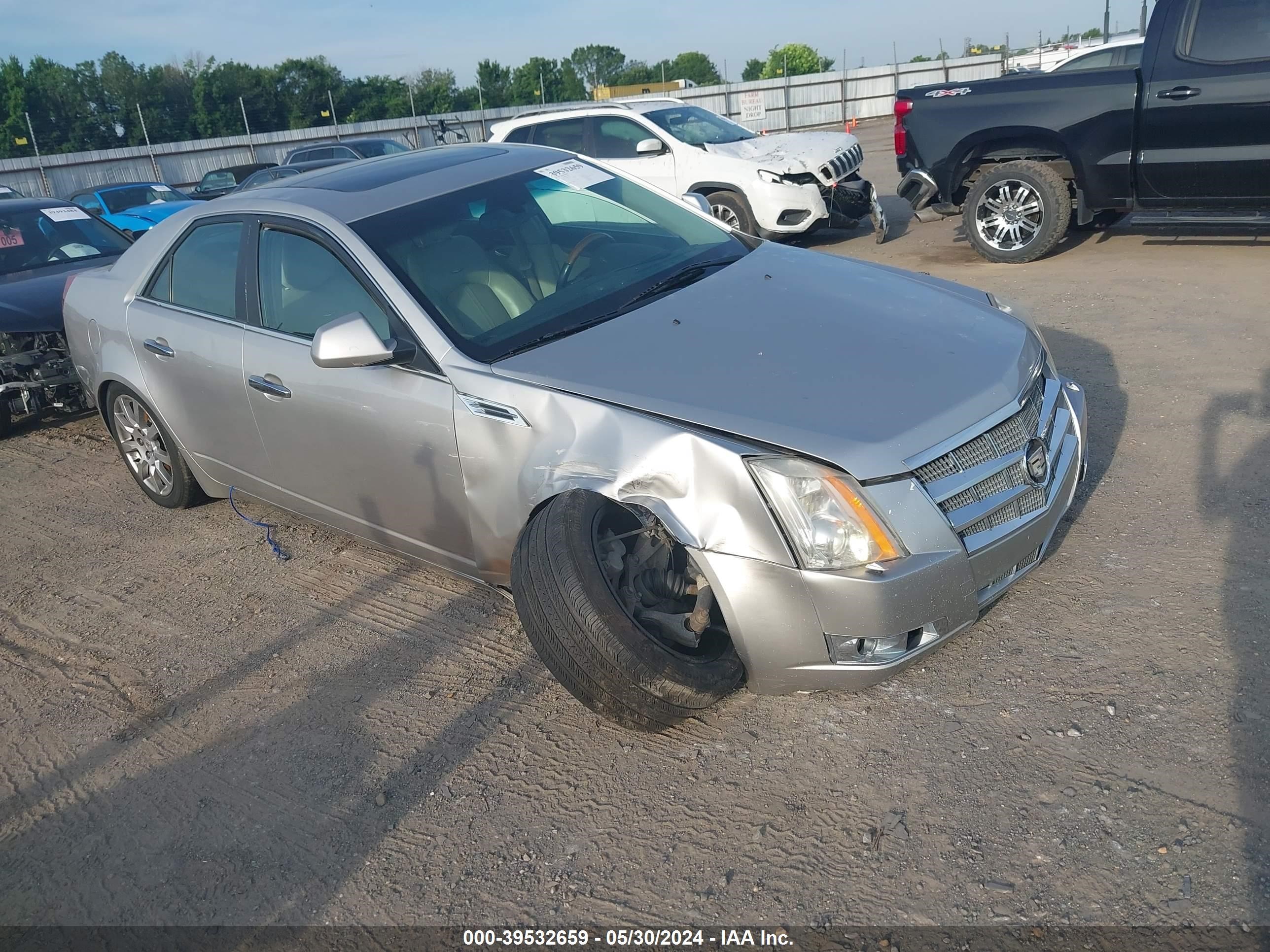 cadillac cts 2008 1g6ds57v680198317