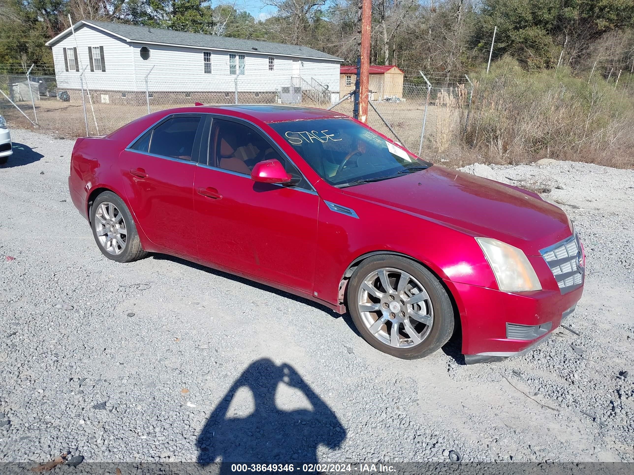 cadillac cts 2009 1g6ds57v890105251