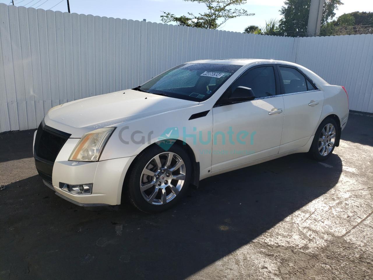 cadillac cts 2009 1g6ds57v890124317