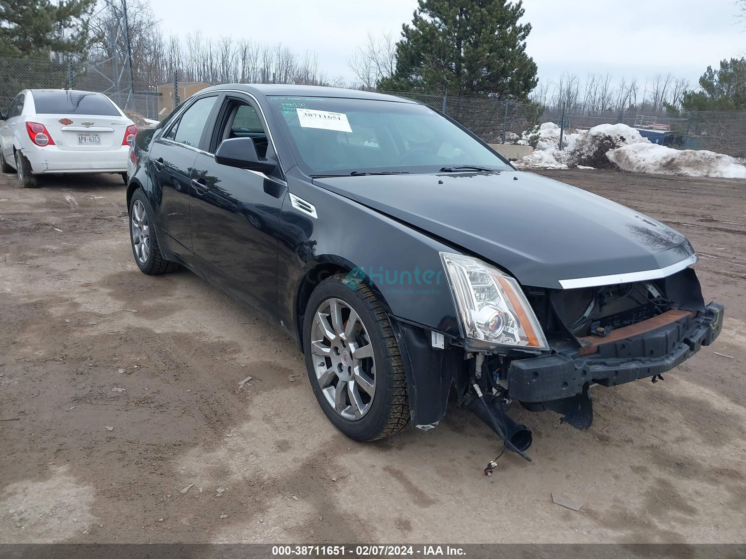 cadillac cts 2009 1g6ds57v890171170