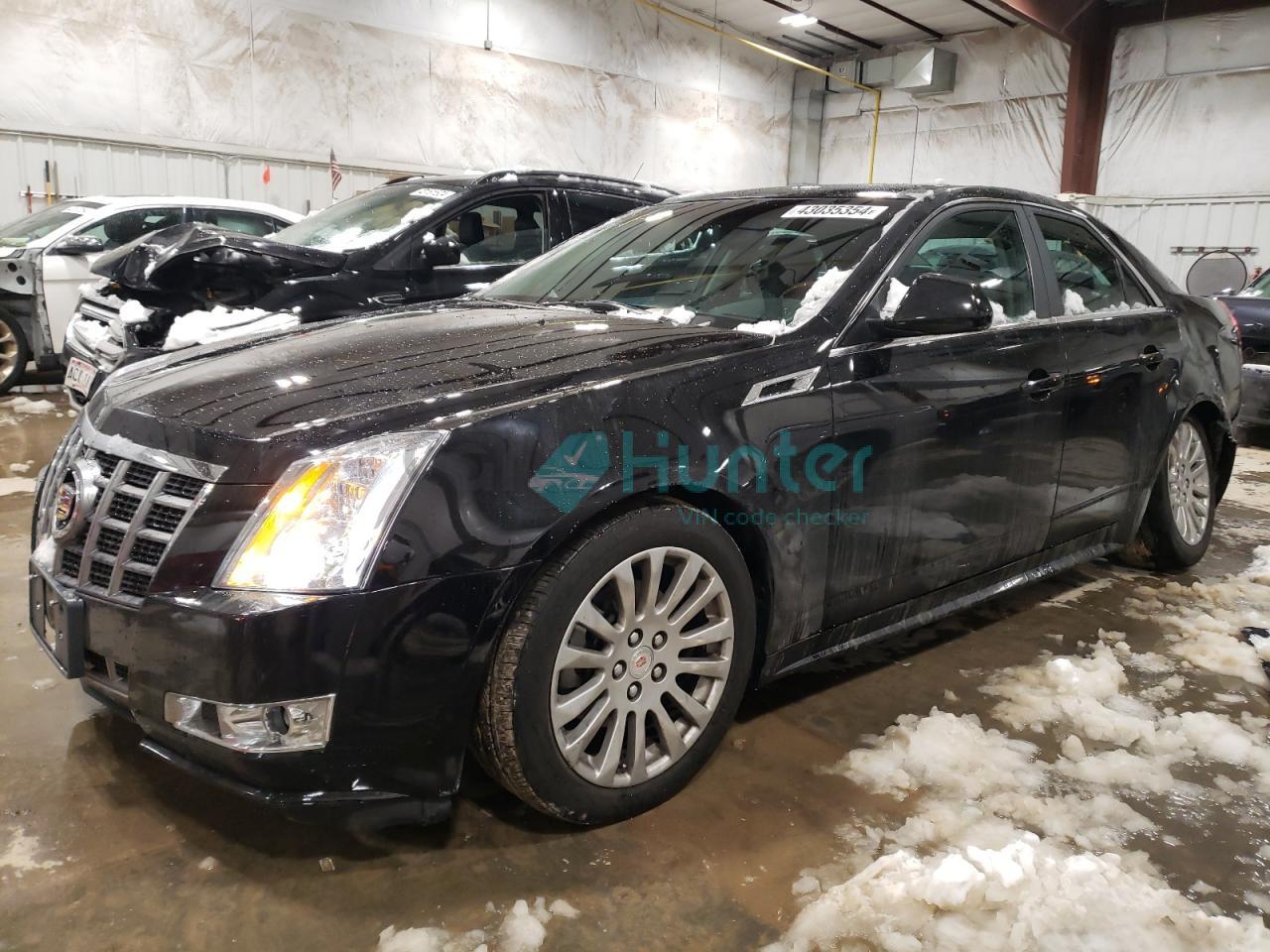 cadillac cts 2012 1g6ds5e3xc0101260
