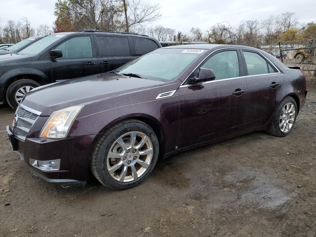 cadillac cts 2009 1g6dt57v090105354