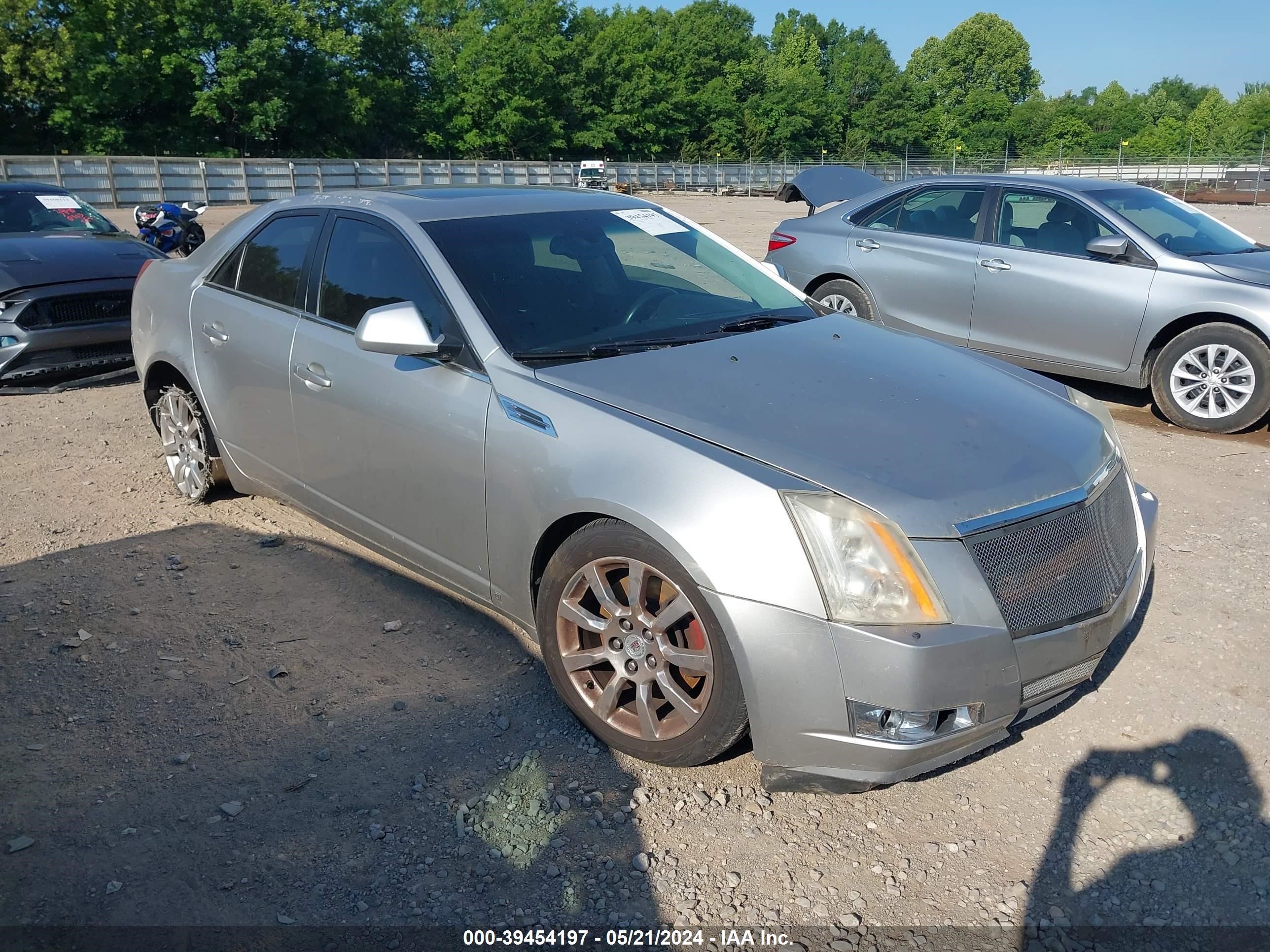 cadillac cts 2008 1g6dt57v180196567