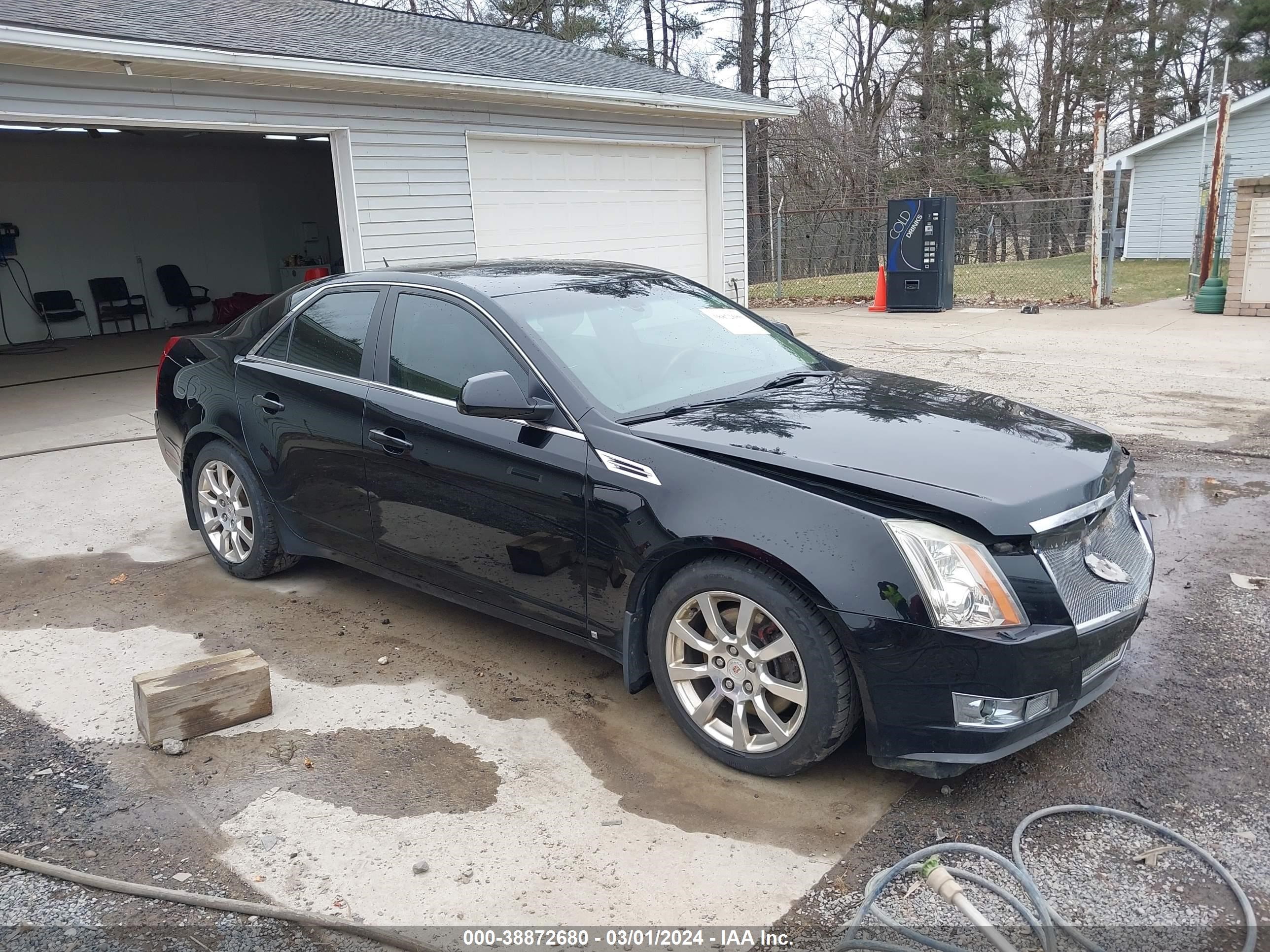 cadillac cts 2008 1g6dt57v280212310