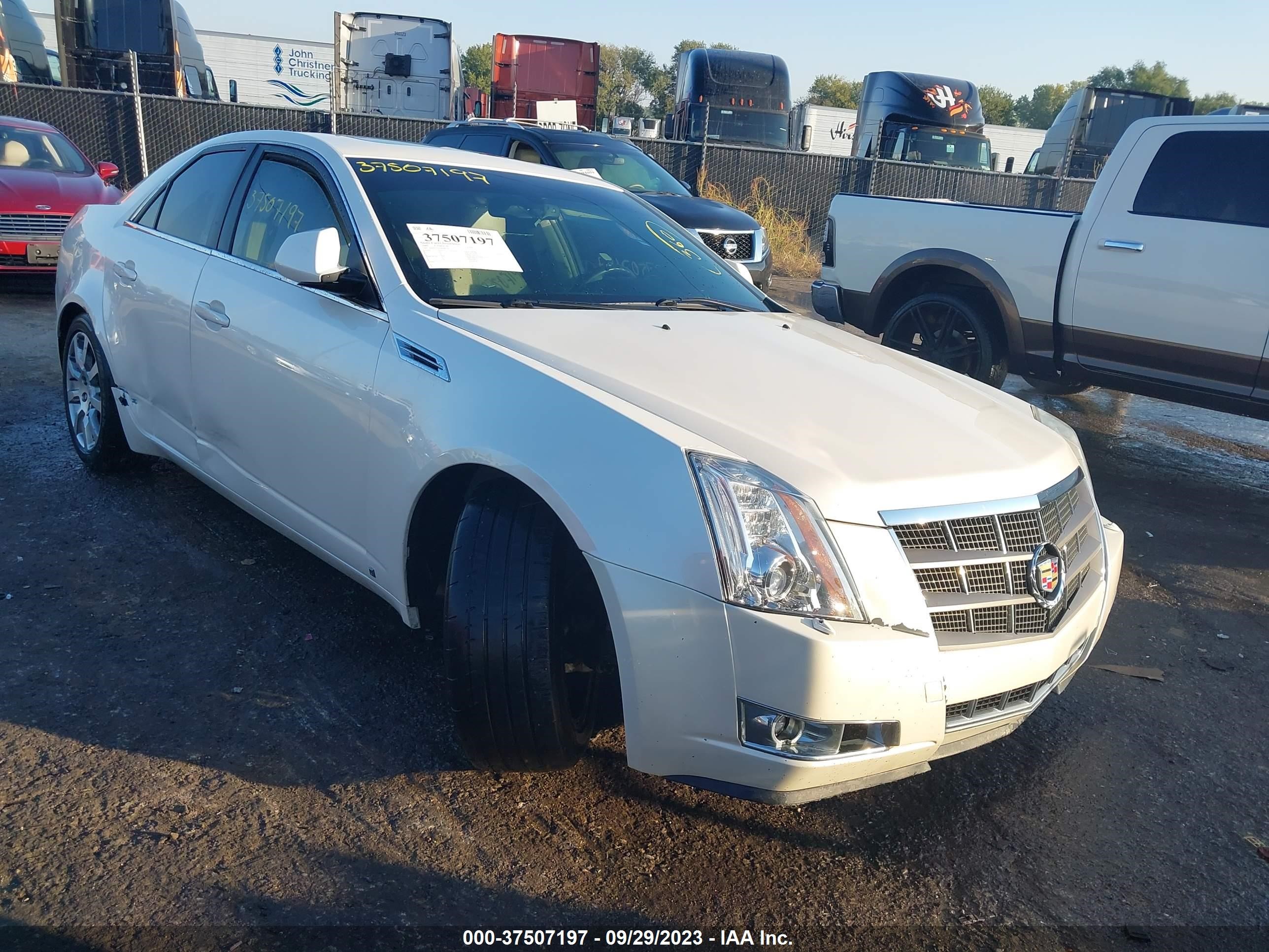 cadillac cts 2009 1g6dt57v290108238