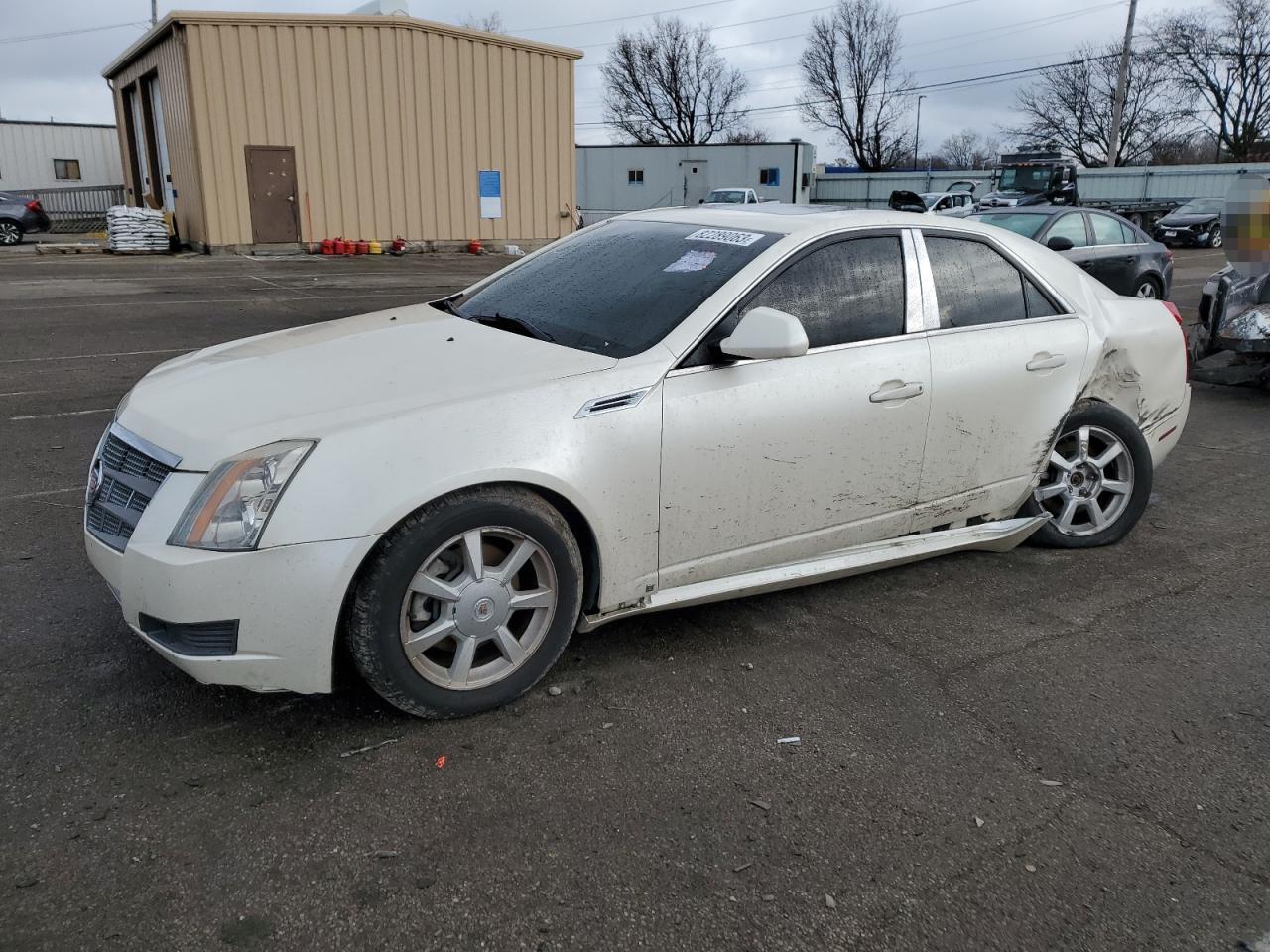 cadillac cts 2009 1g6dt57v490125624