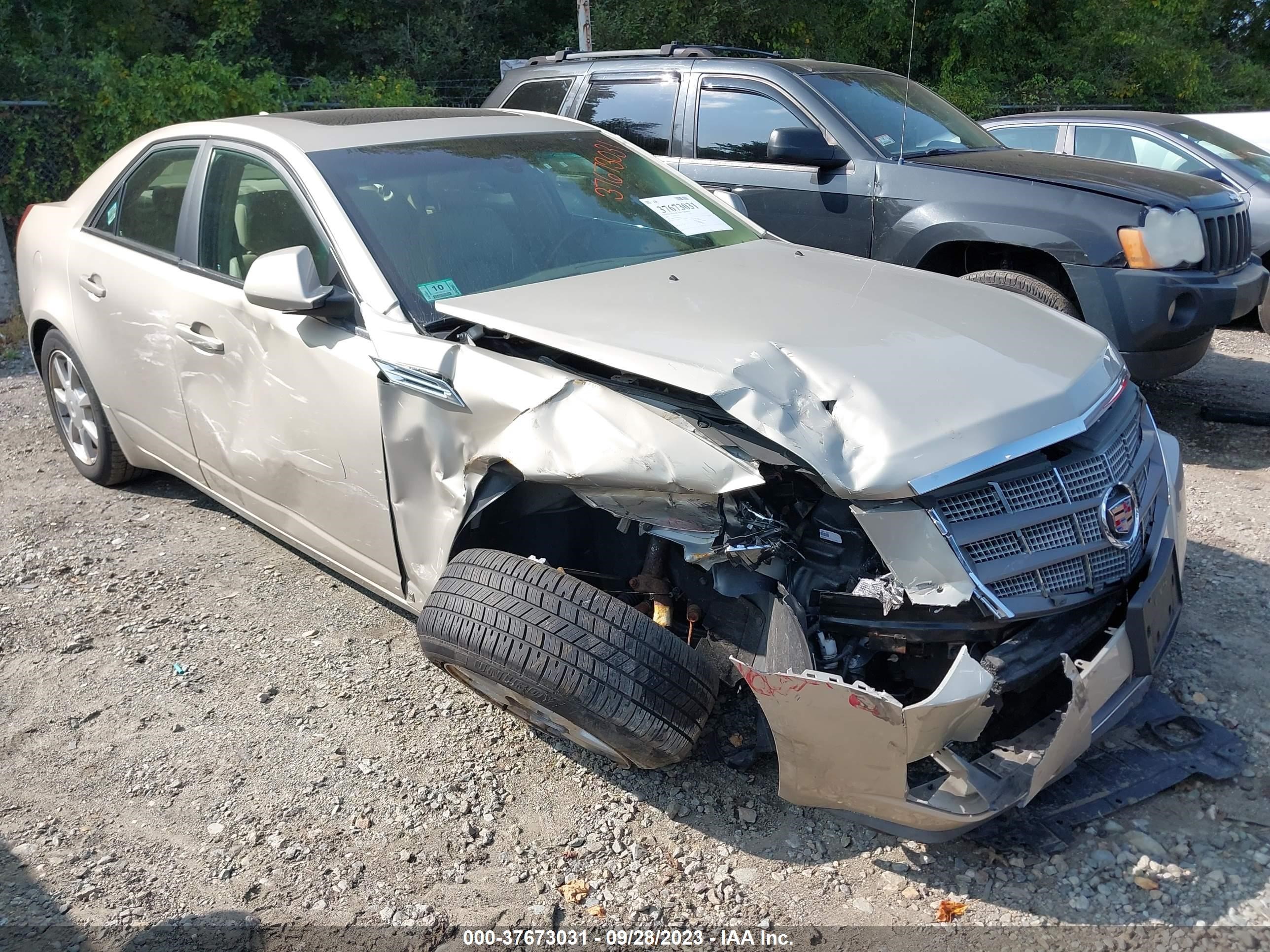 cadillac cts 2009 1g6dt57v590109531