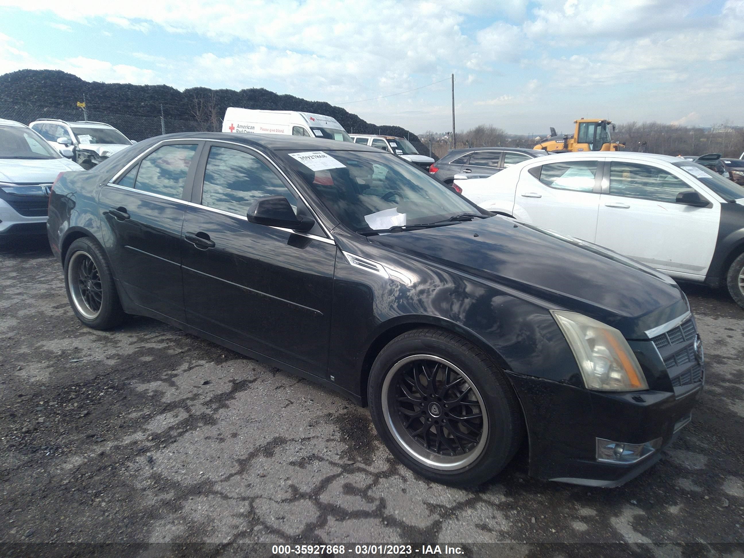 cadillac cts 2009 1g6dt57vx90164640