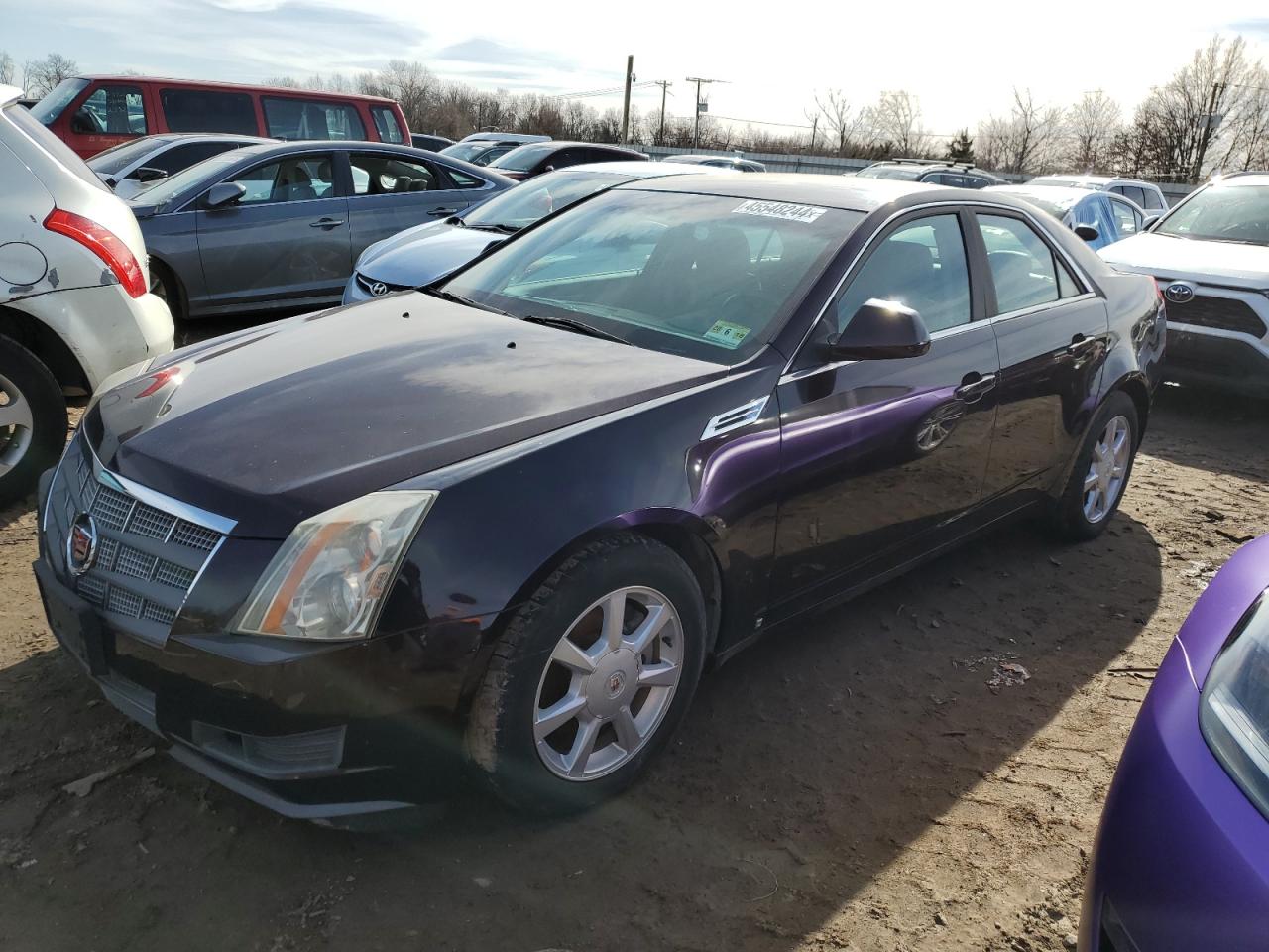 cadillac cts 2009 1g6du57v490143148