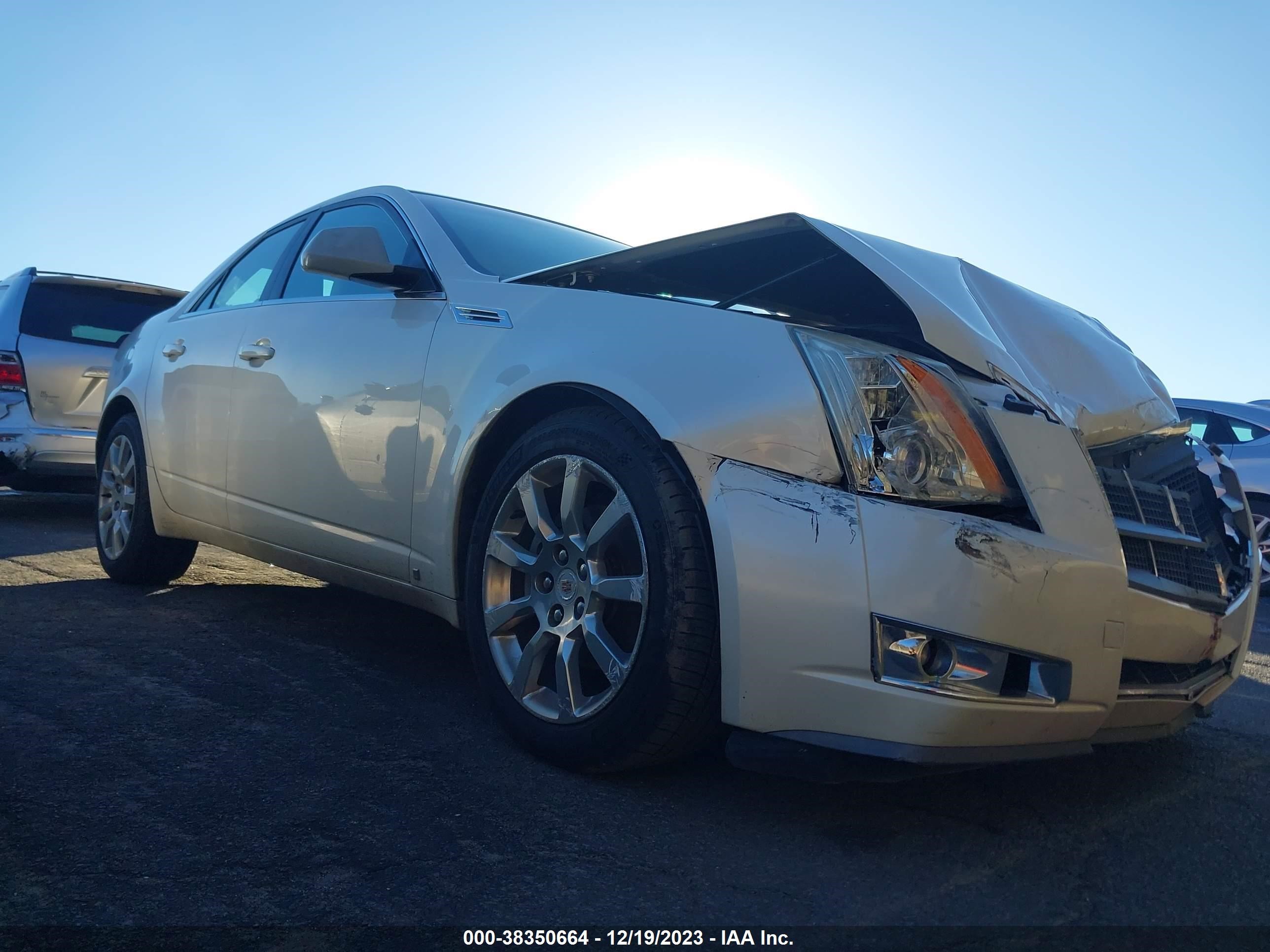 cadillac cts 2009 1g6du57v590105072