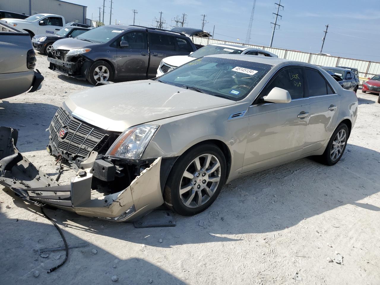 cadillac cts 2009 1g6du57vx90105908