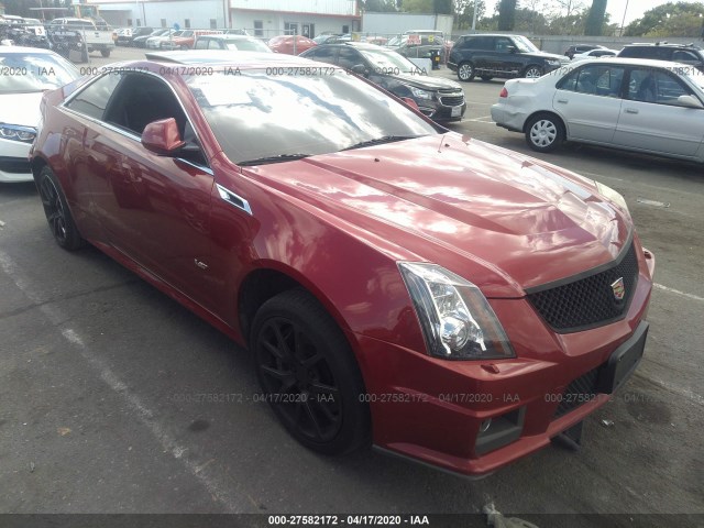 cadillac cts-v coupe 2012 1g6dv1ep6c0116471