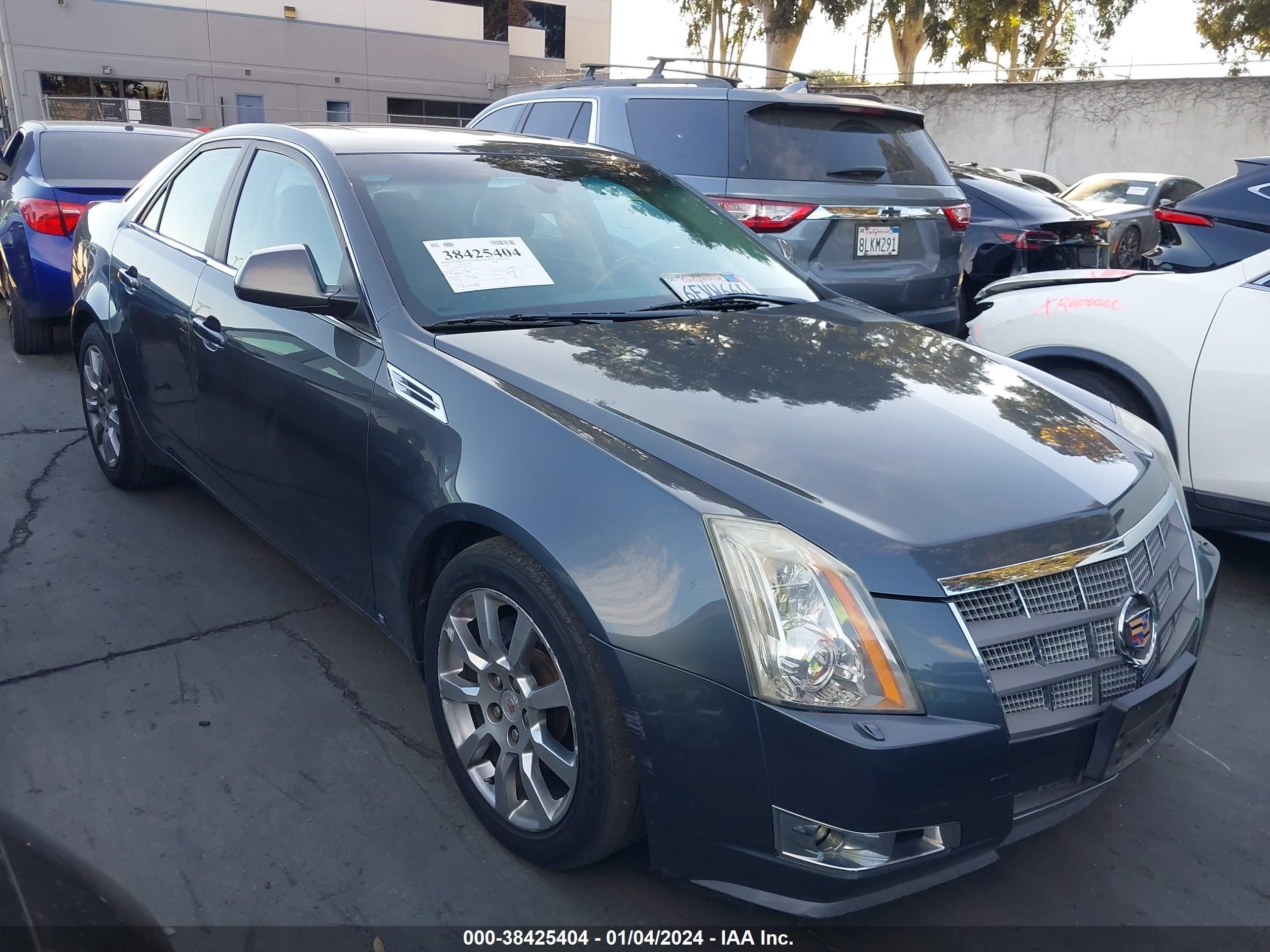 cadillac cts 2009 1g6dv57v190112372