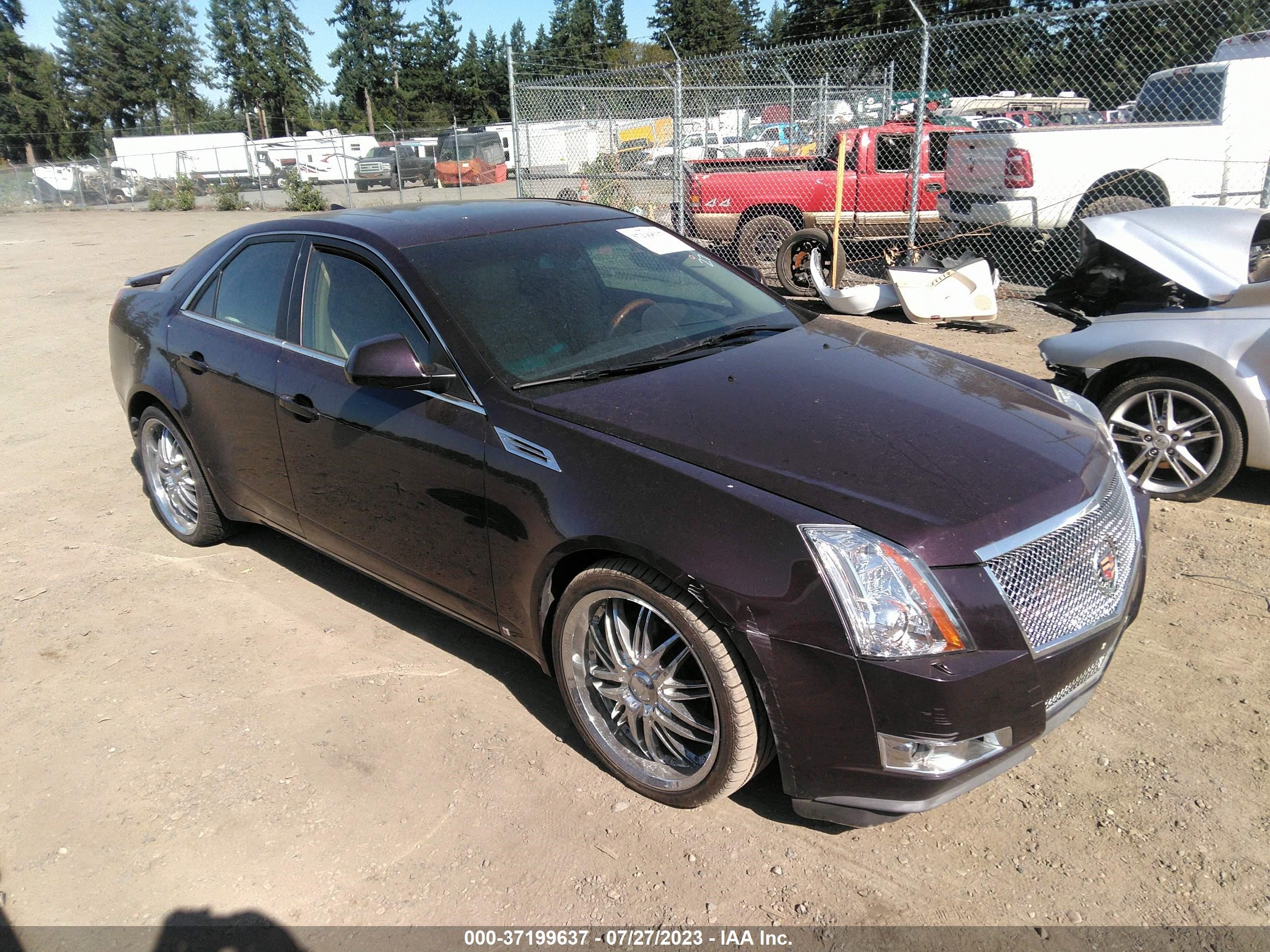 cadillac cts 2009 1g6dv57v190141998