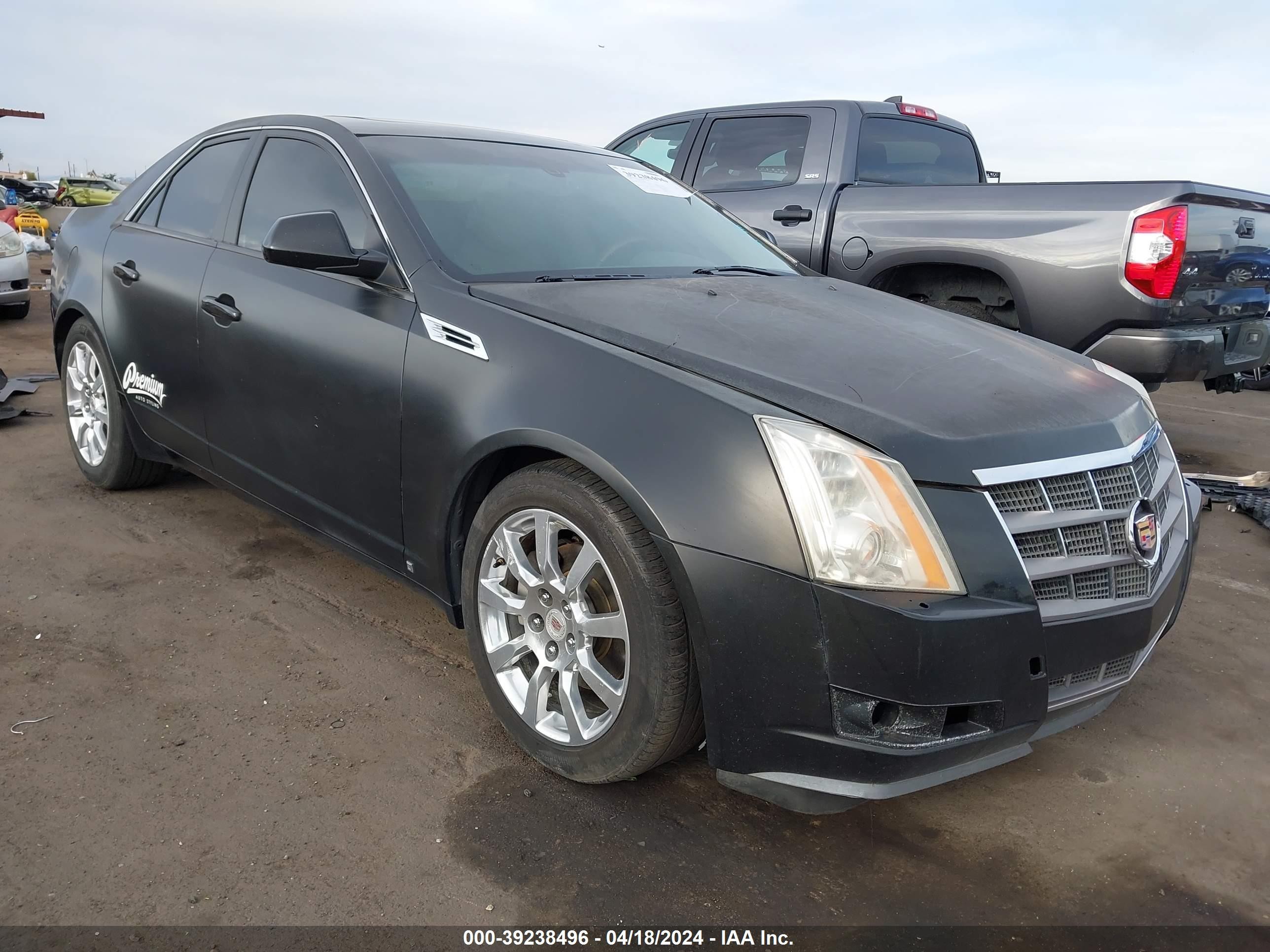 cadillac cts 2008 1g6dv57v580156860