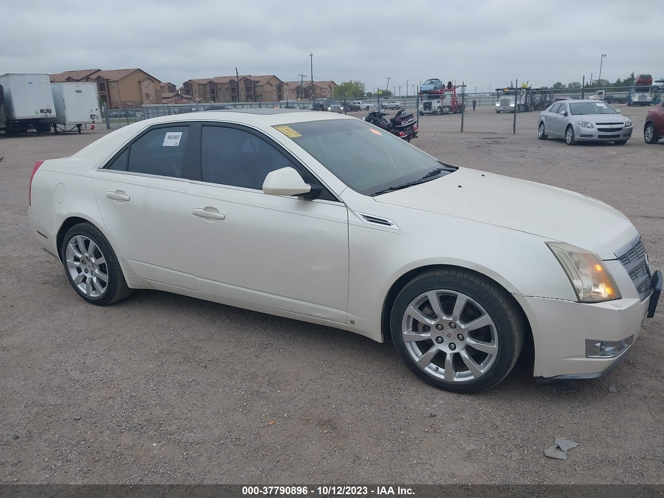 cadillac cts 2008 1g6dv57v680161663