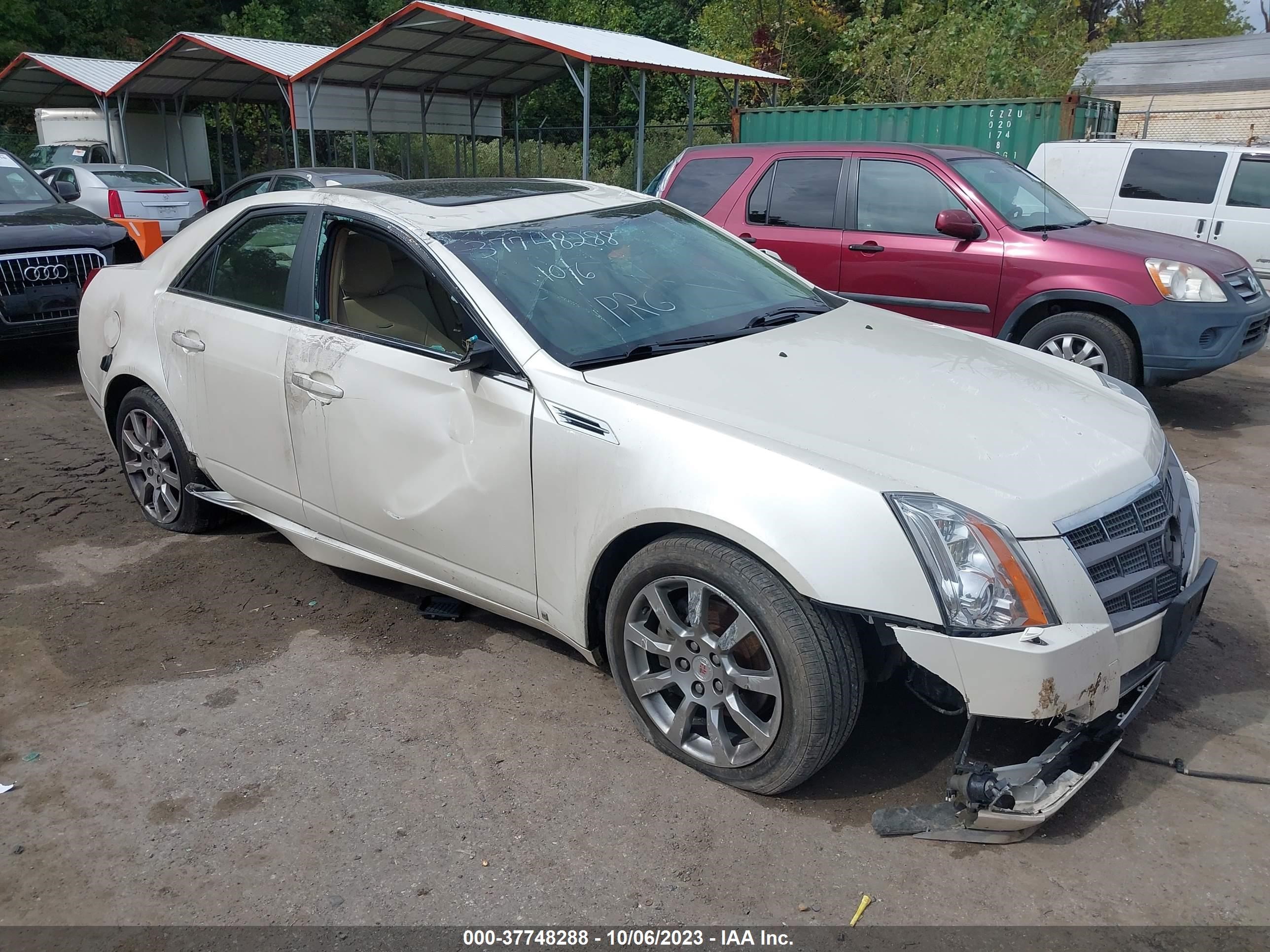 cadillac cts 2009 1g6dv57v690121066