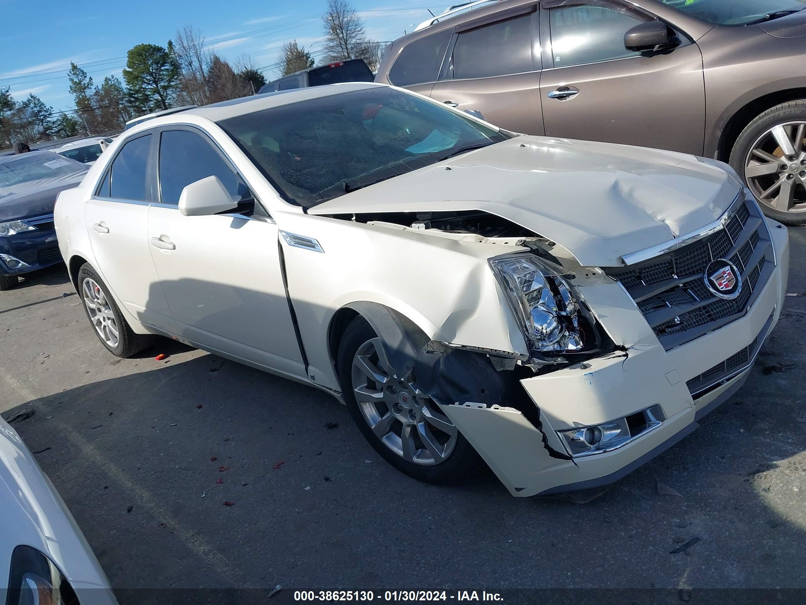 cadillac cts 2009 1g6dv57v790149152