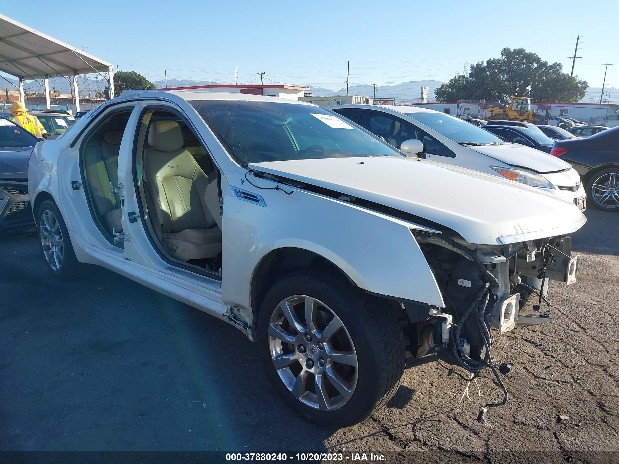 cadillac cts 2008 1g6dv57v880147134