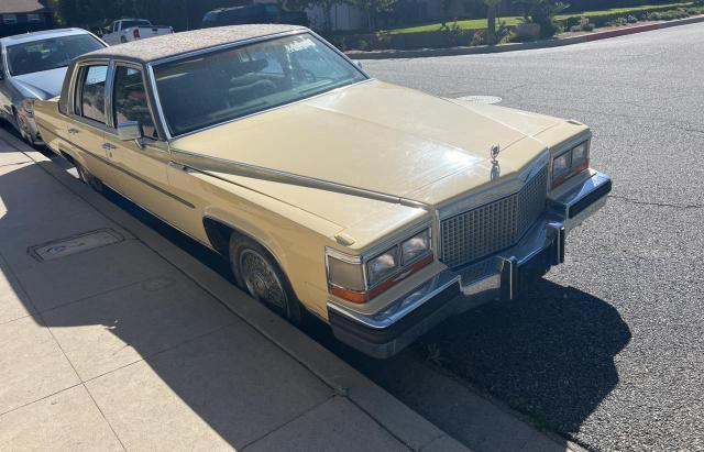 cadillac brougham 1987 1g6dw51y9h9713703