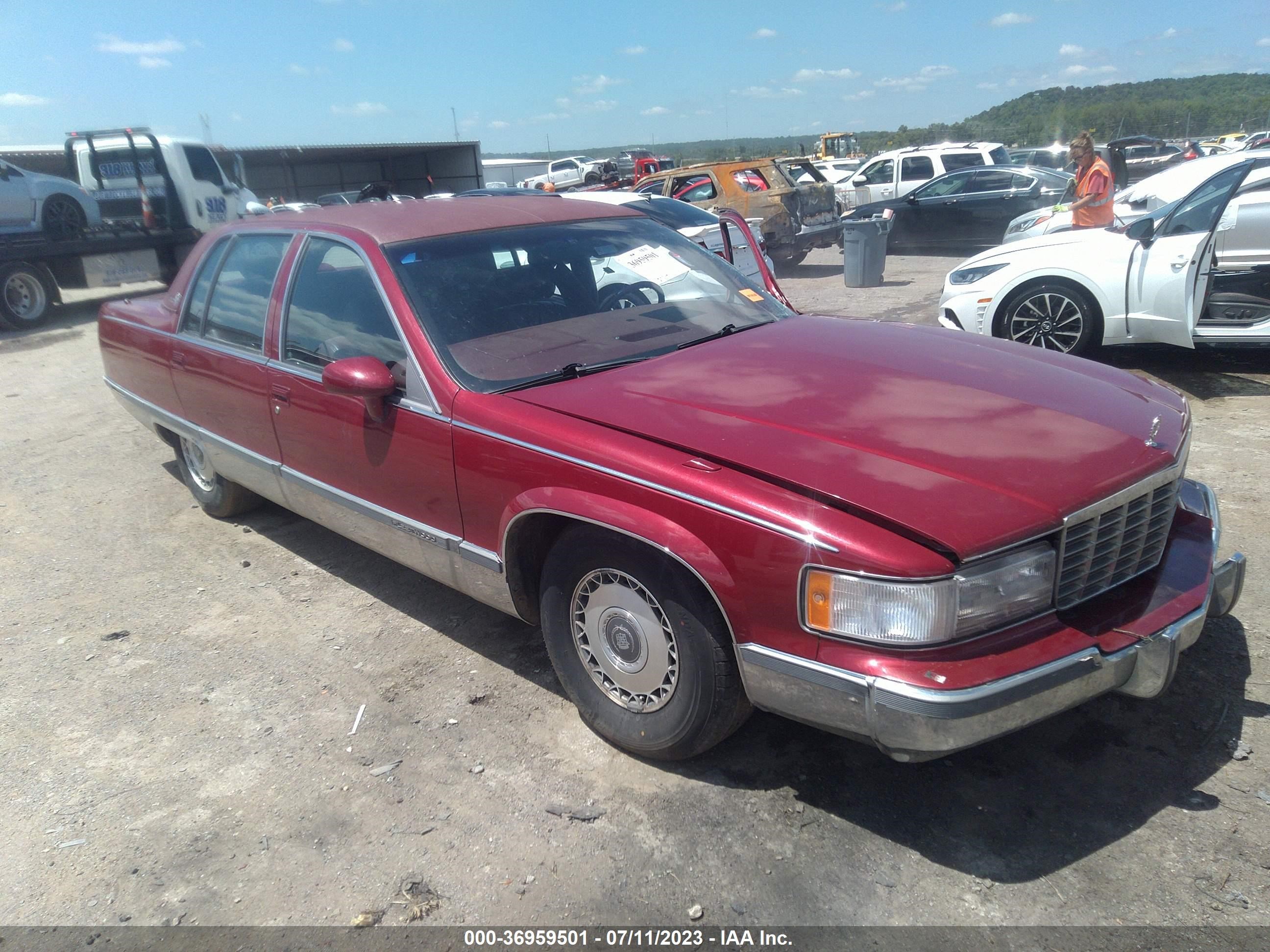 cadillac fleetwood 1993 1g6dw527xpr701435