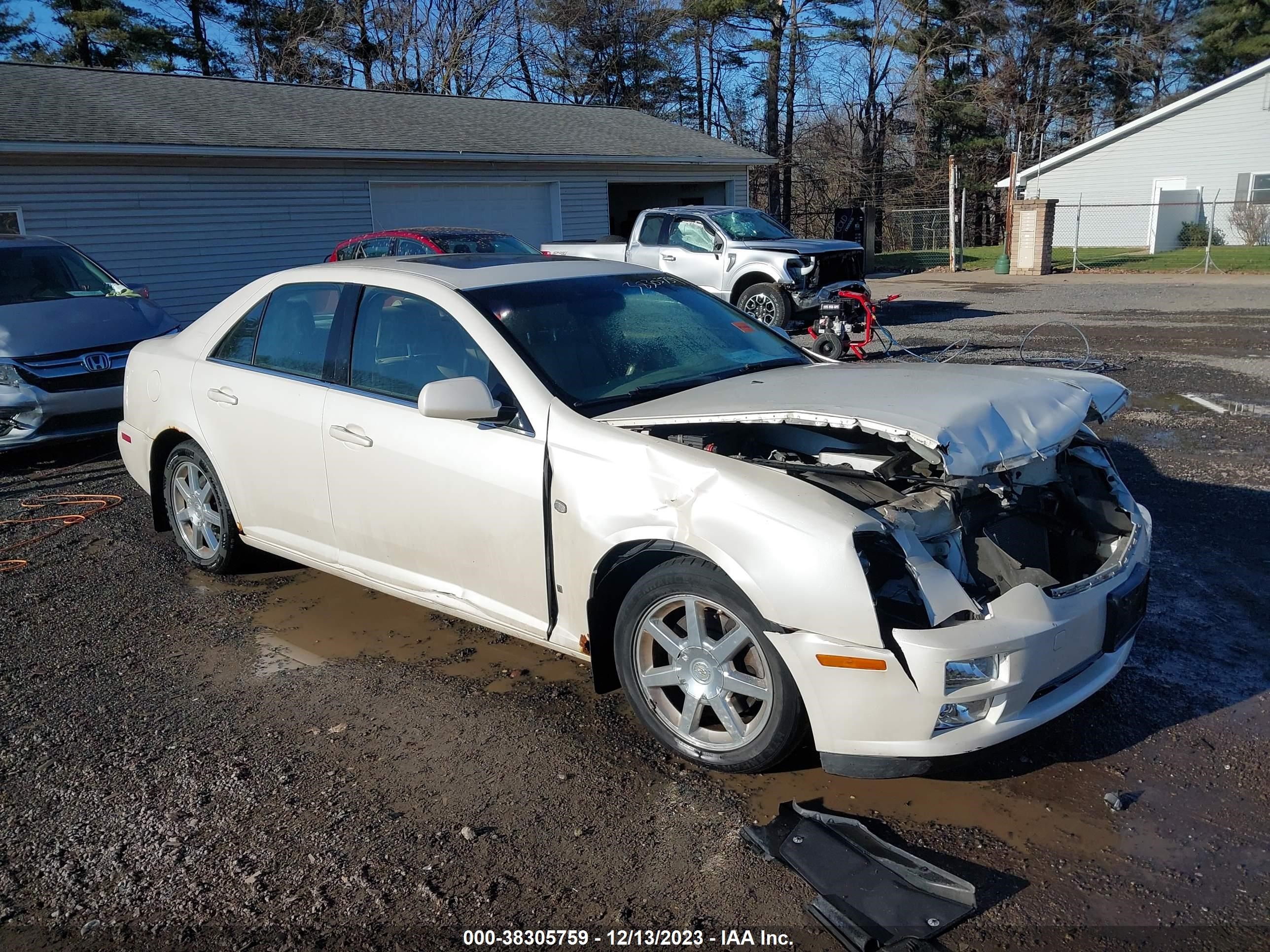 cadillac sts 2007 1g6dw677070121582