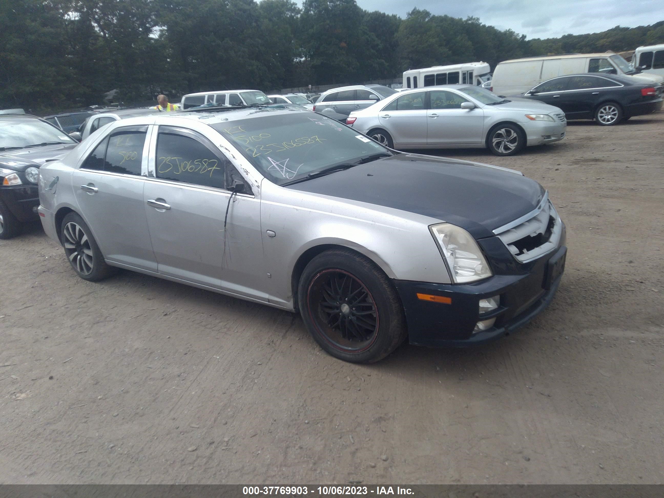 cadillac sts 2007 1g6dw677x70126417