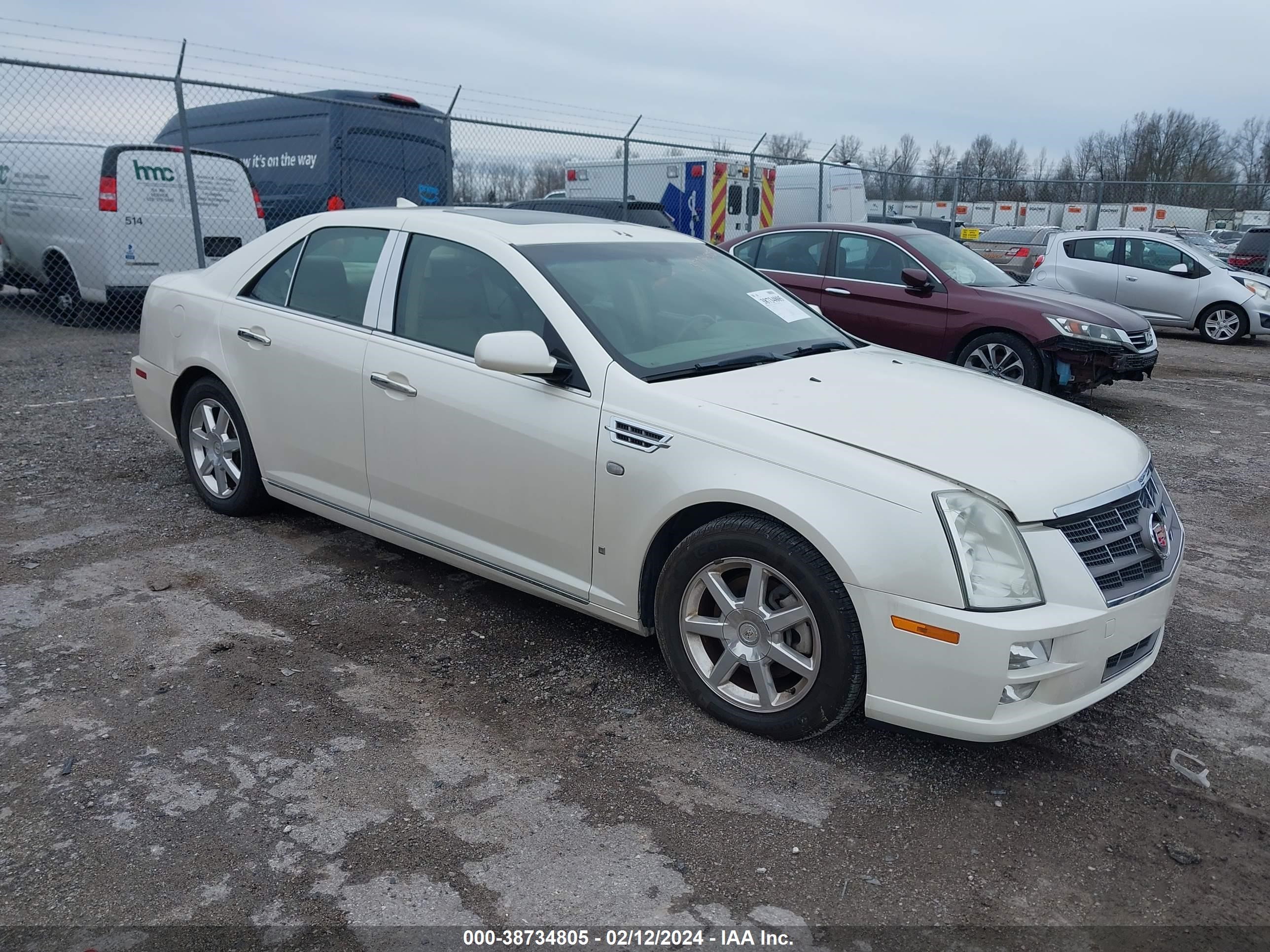 cadillac sts 2009 1g6dw67v490115902