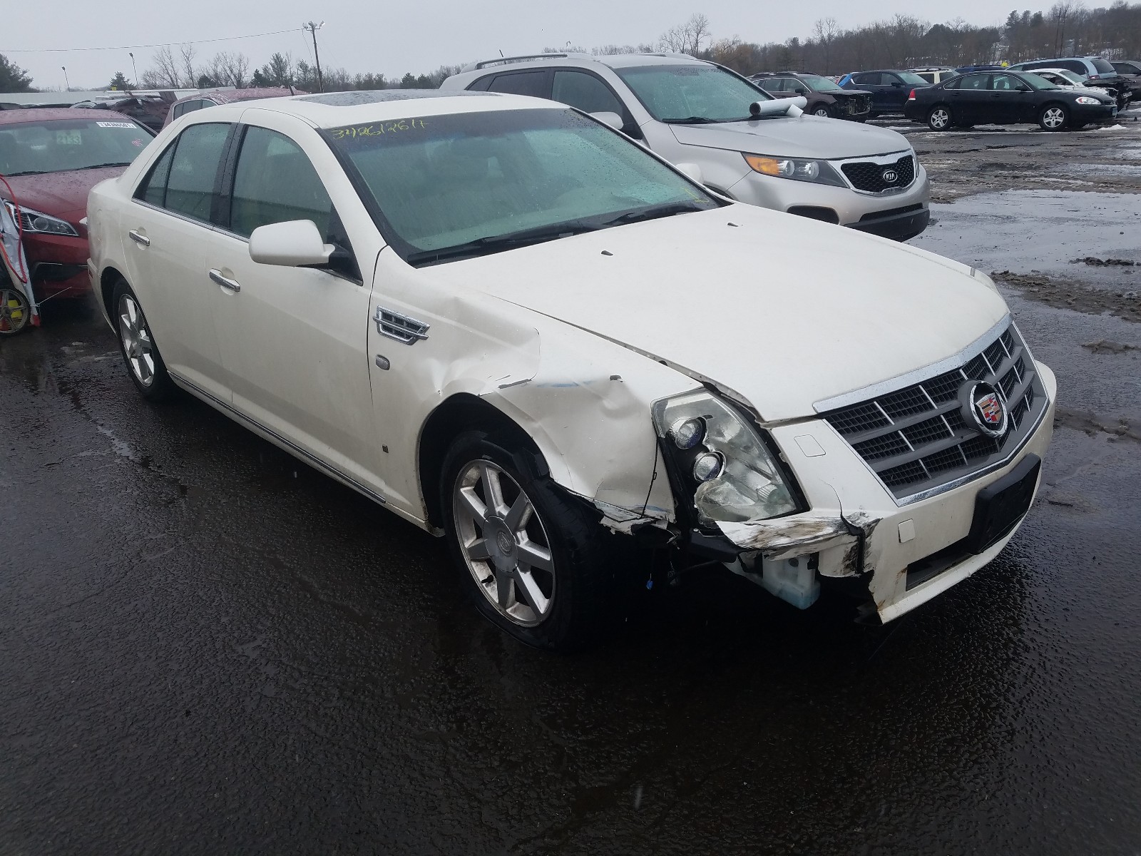 cadillac sts 2008 1g6dw67v780105525