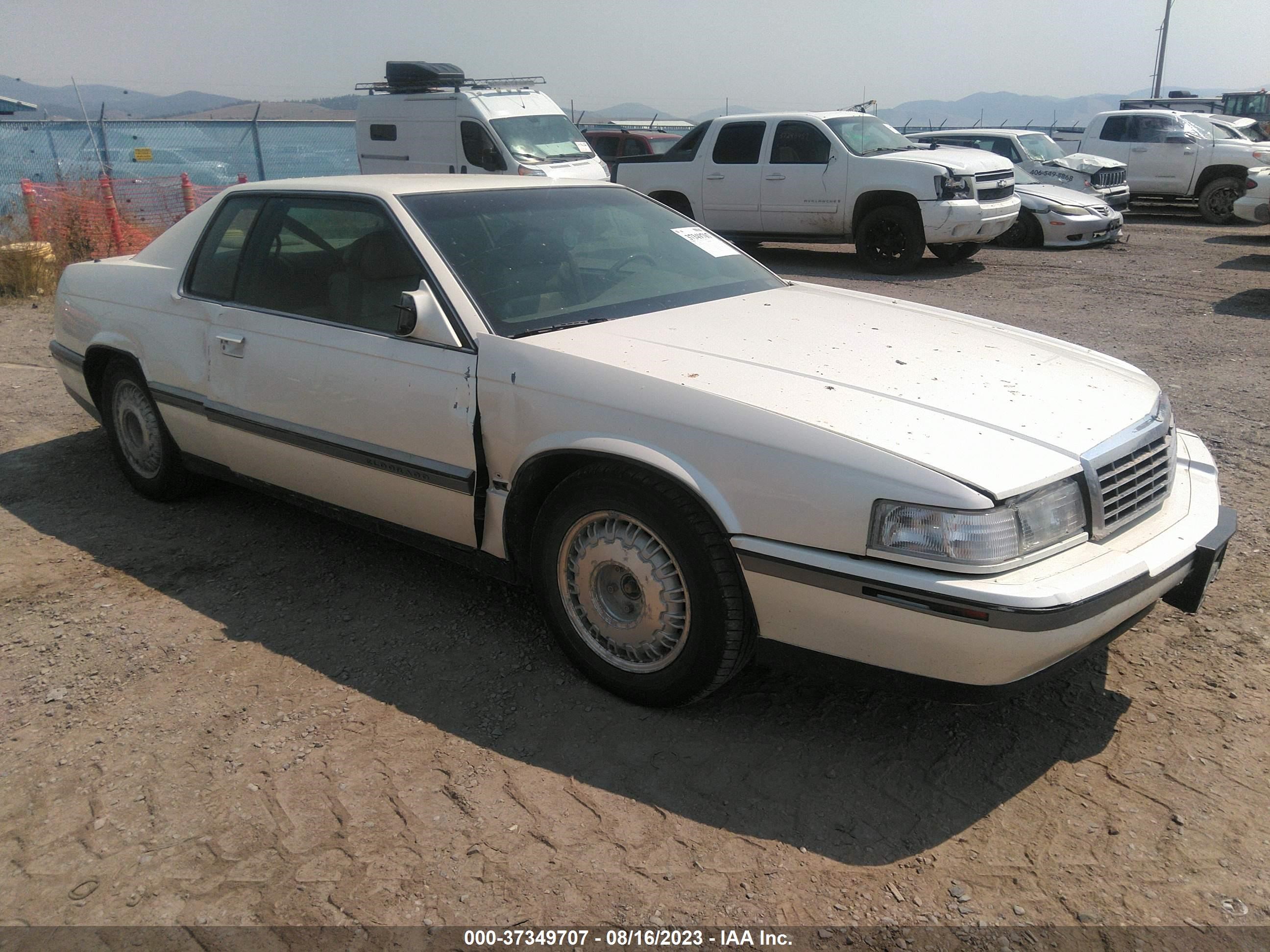 cadillac eldorado 1993 1g6el12b9pu607845