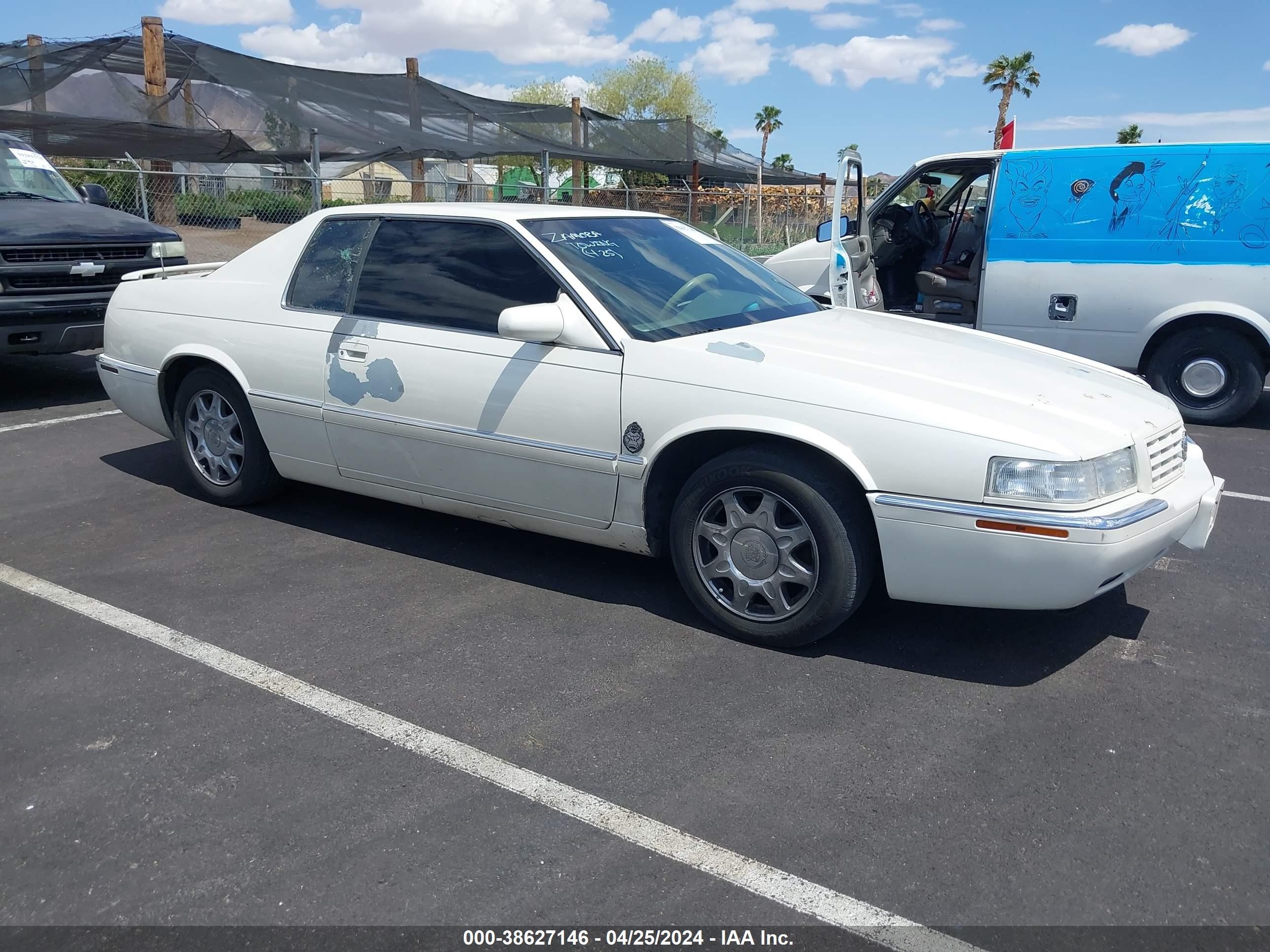 cadillac eldorado 1997 1g6et129xvu619044