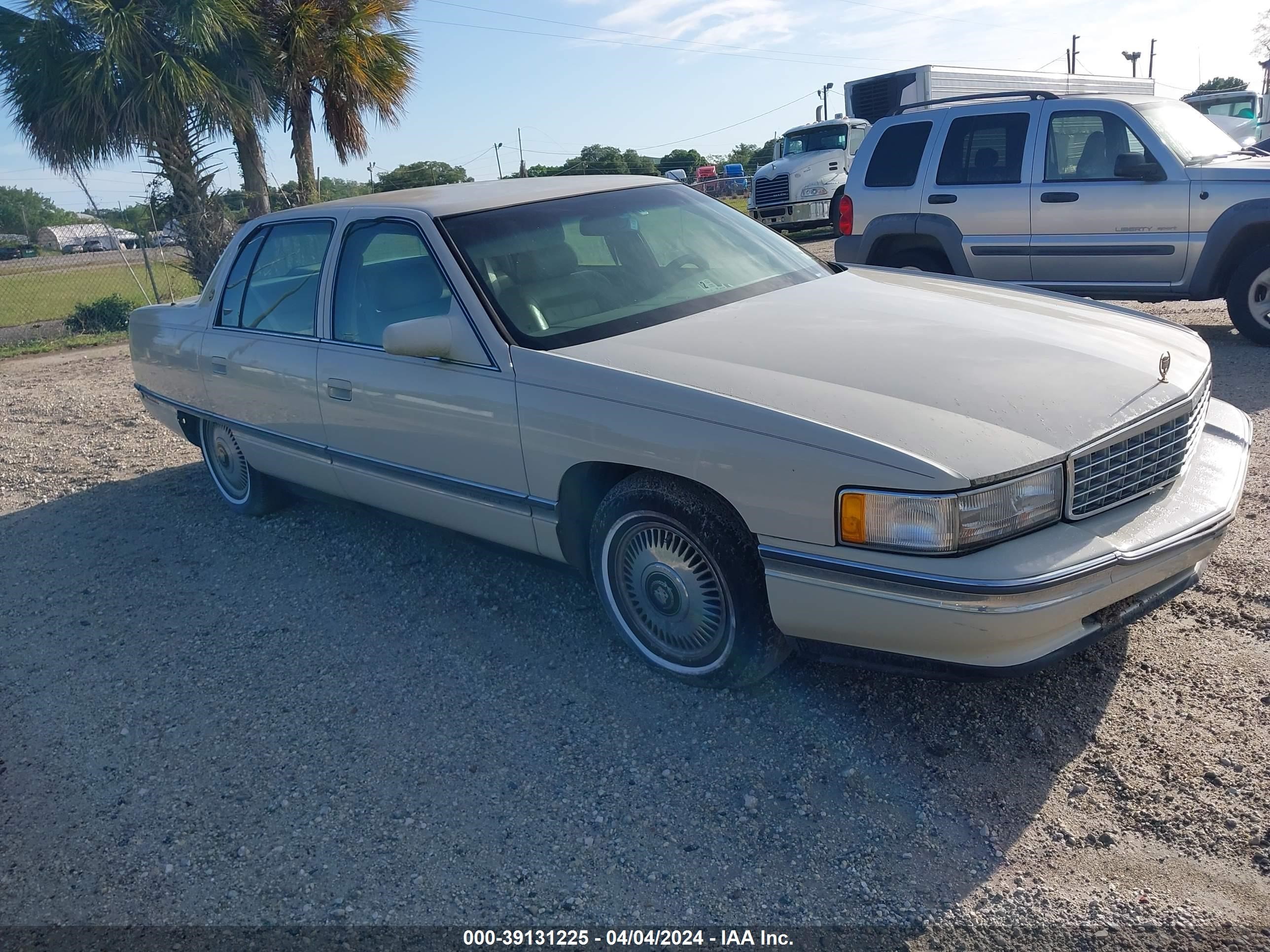 cadillac de ville 1995 1g6kd52b0su278596