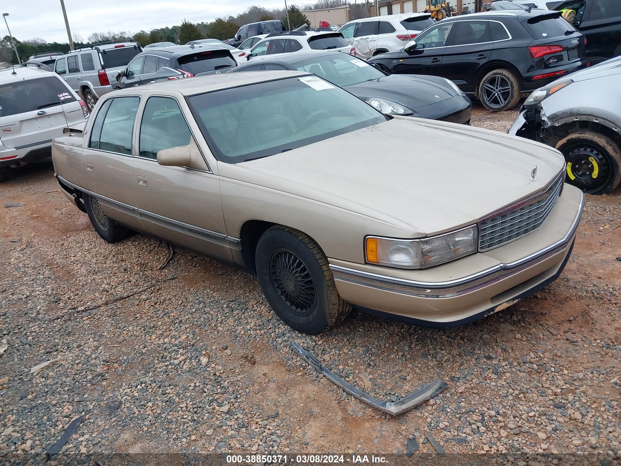 cadillac de ville 1994 1g6kd52b1ru214772